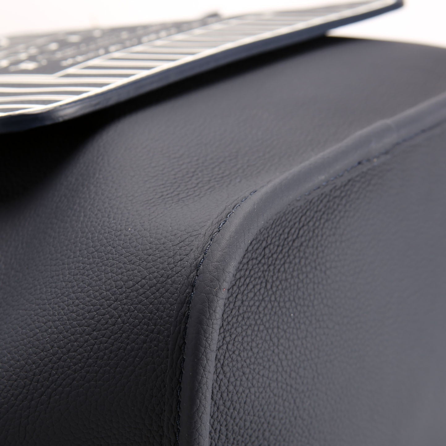 Neverfull MM Inside Out Leather/Monogram Navy