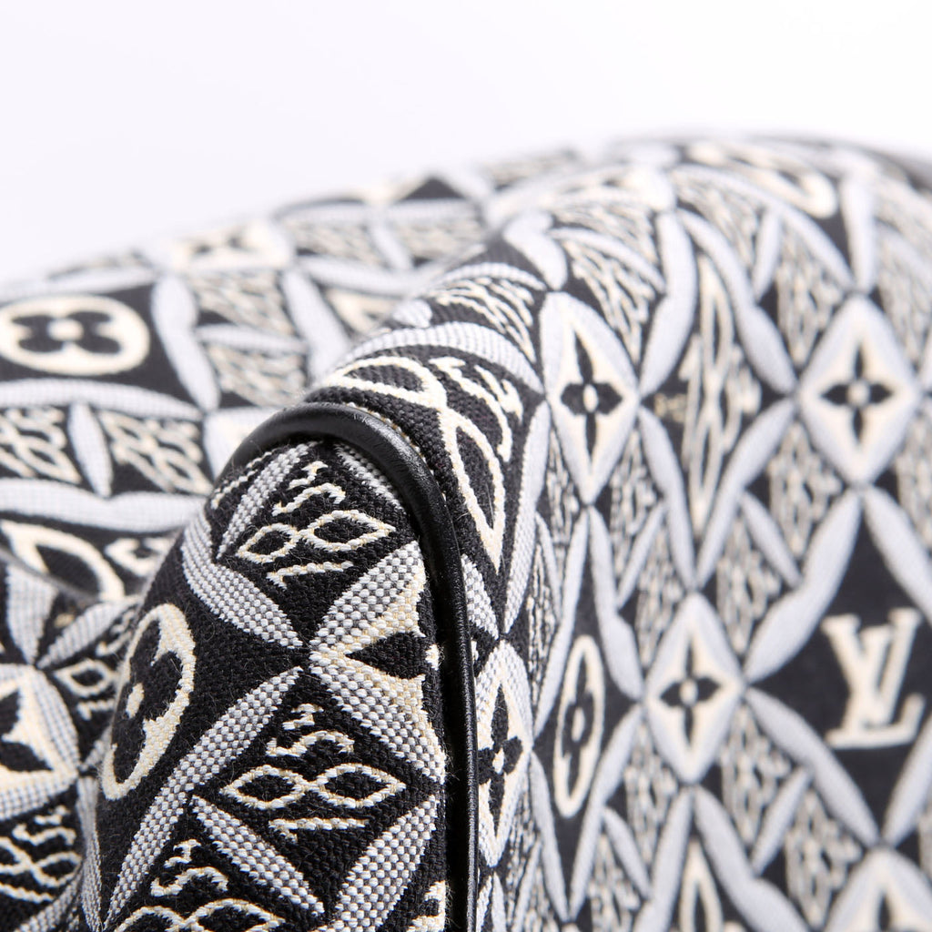 Keepall 45 Bandouliere Since 1854 Jacquard Black/White
