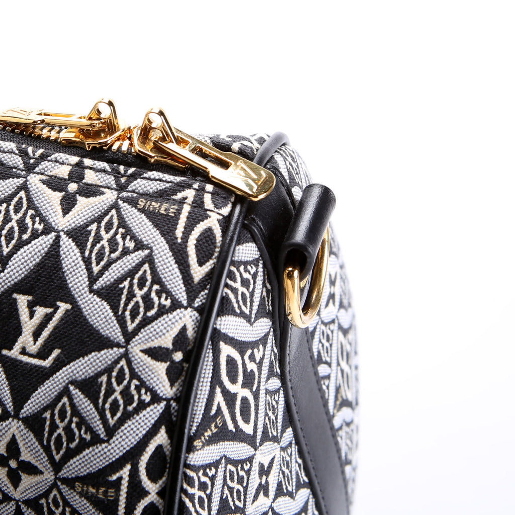Keepall 45 Bandouliere Since 1854 Jacquard Black/White