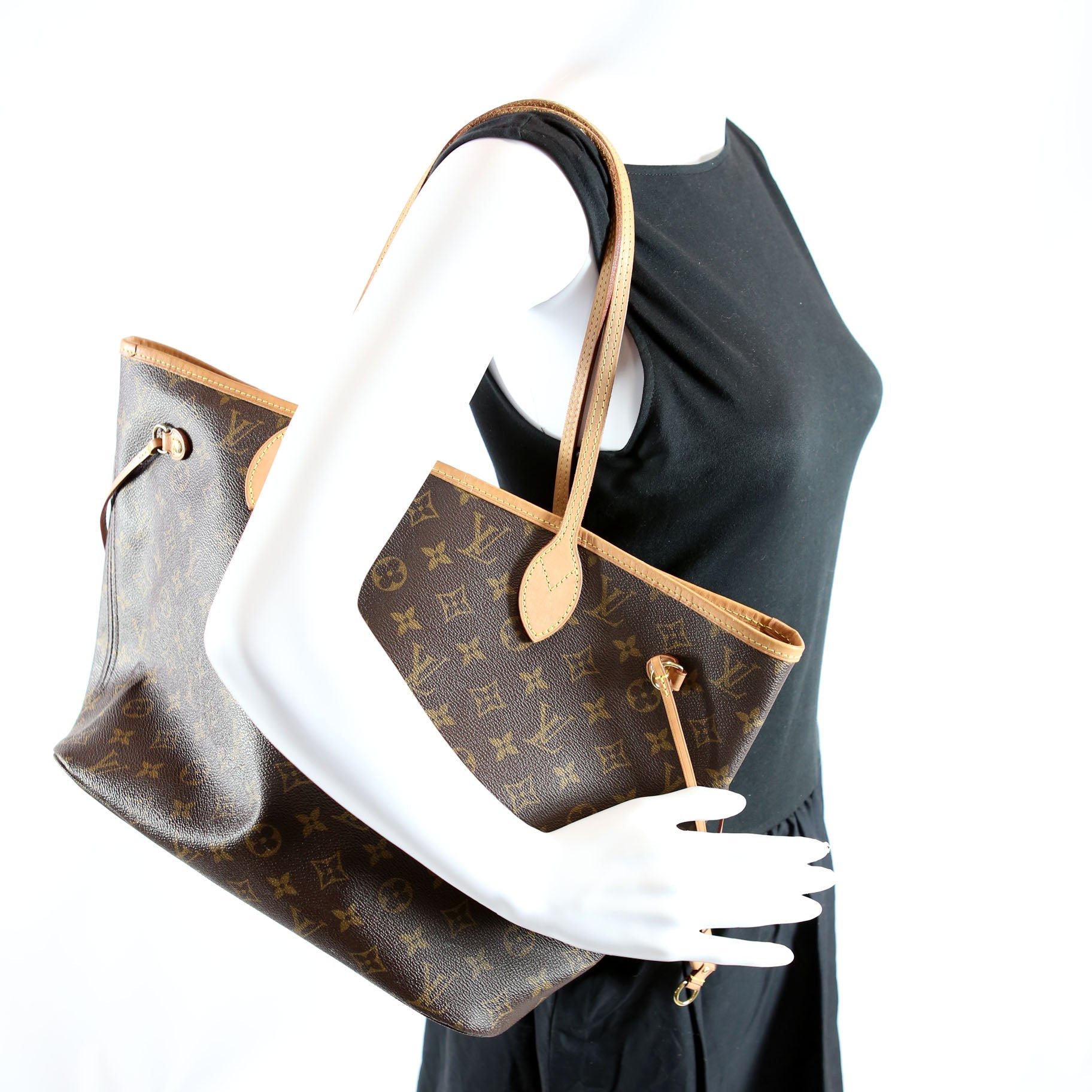 Neverfull MM Monogram Brown