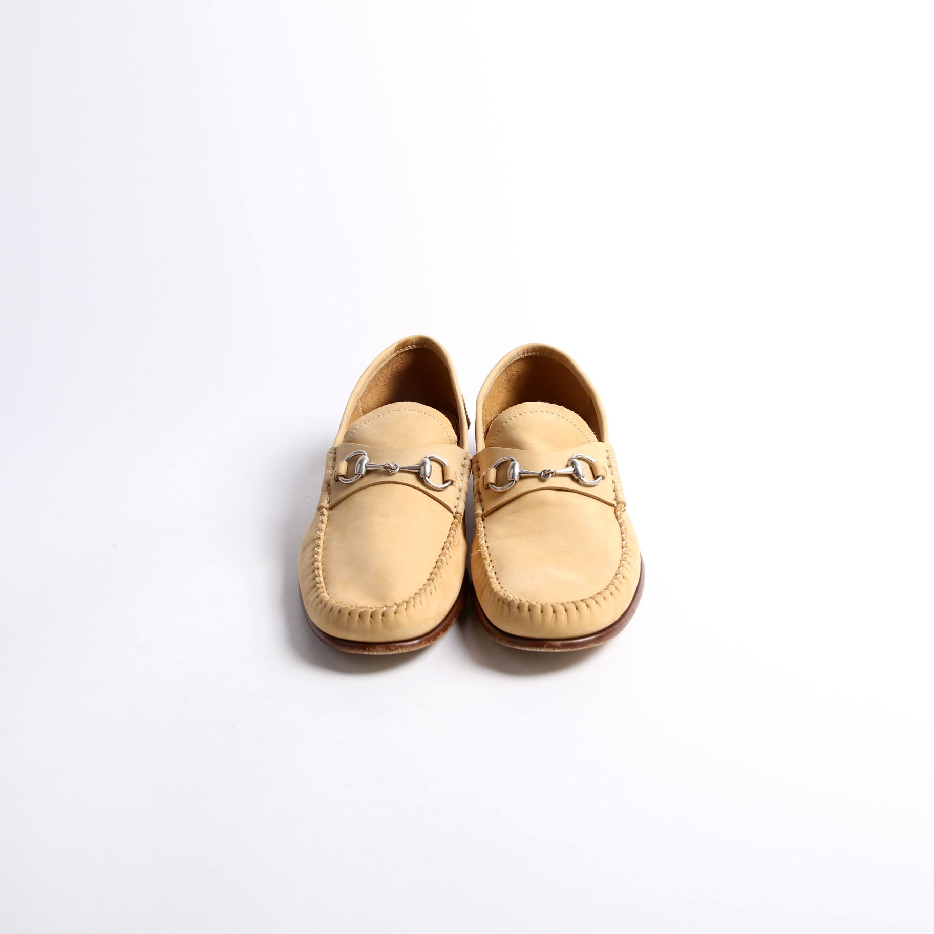 Gigi Horsebit Loafers Size 37 Tan