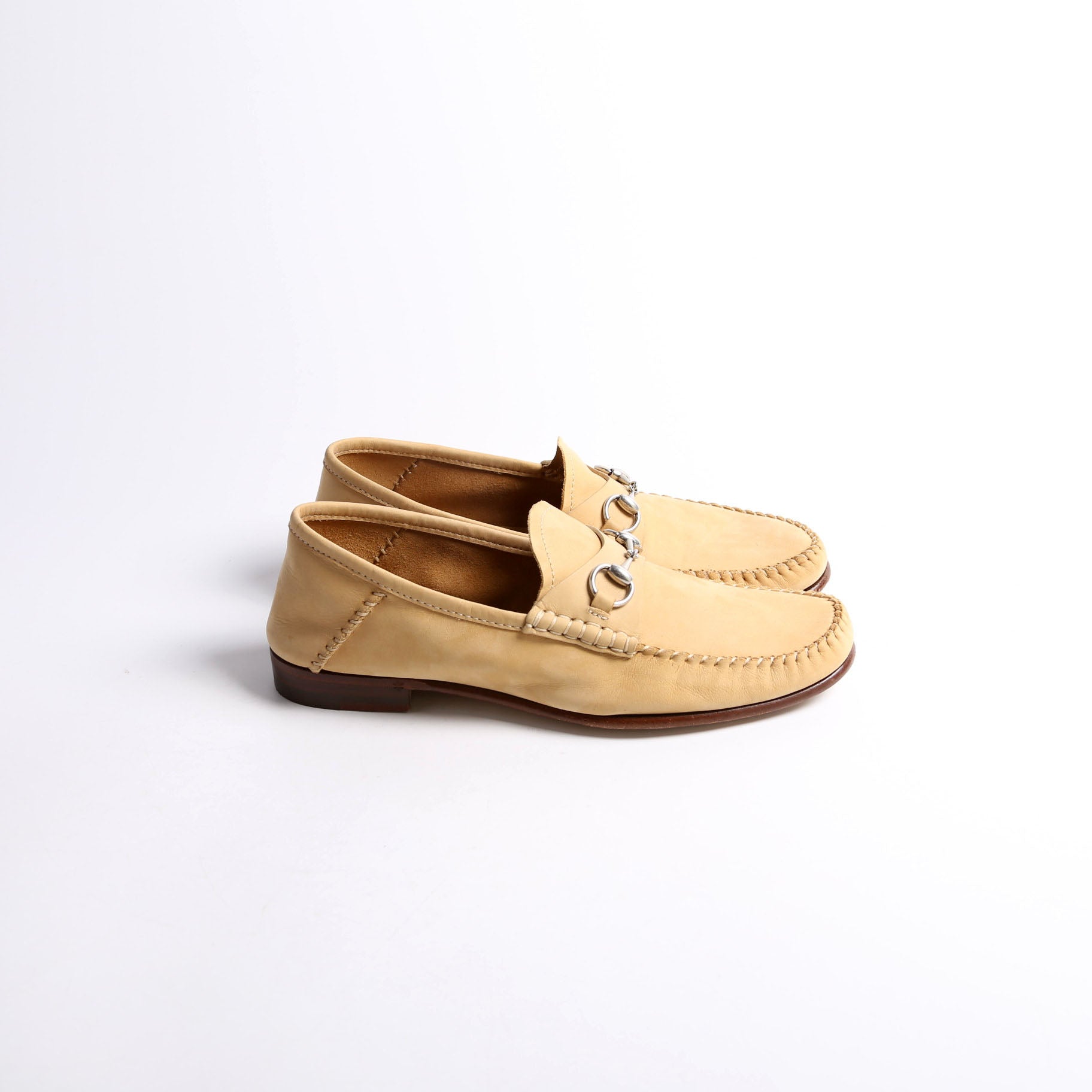 Gigi Horsebit Loafers Size 37 Tan