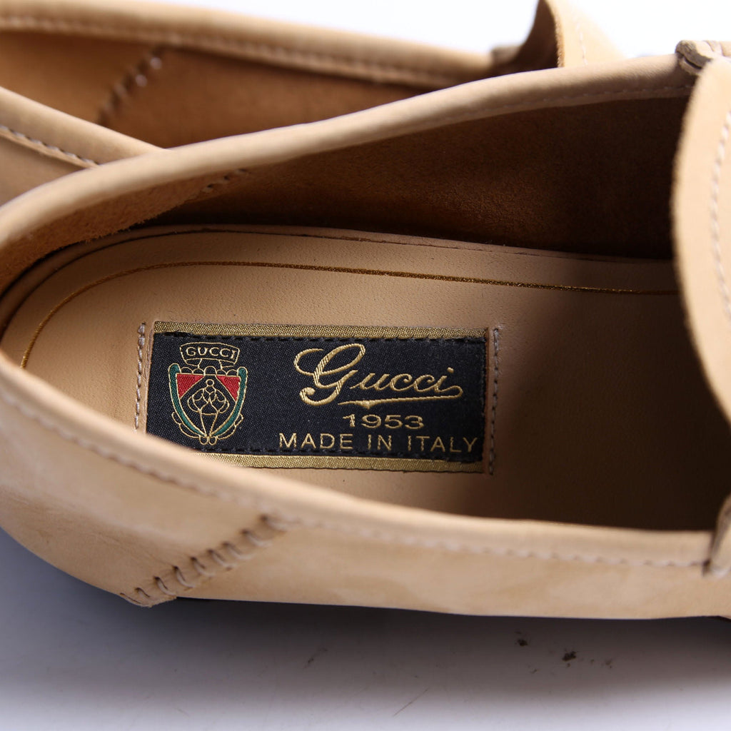 Gigi Horsebit Loafers Size 37 Tan