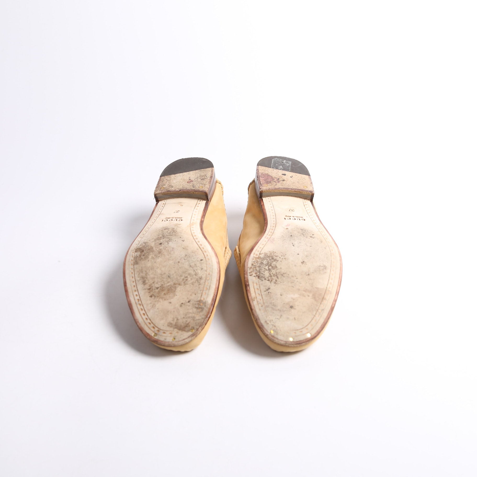 Gigi Horsebit Loafers Size 37 Tan