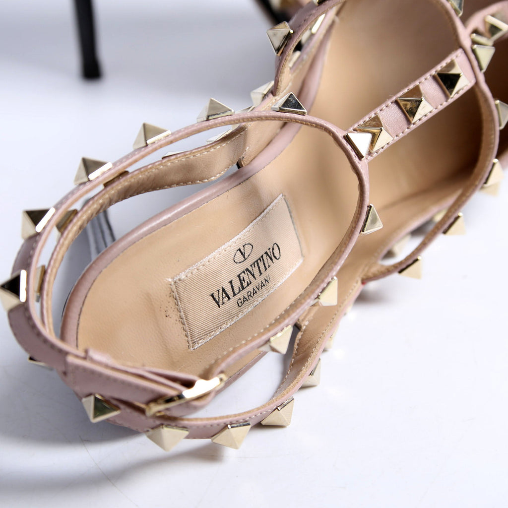 Rockstud Caged Heels Size 37.5