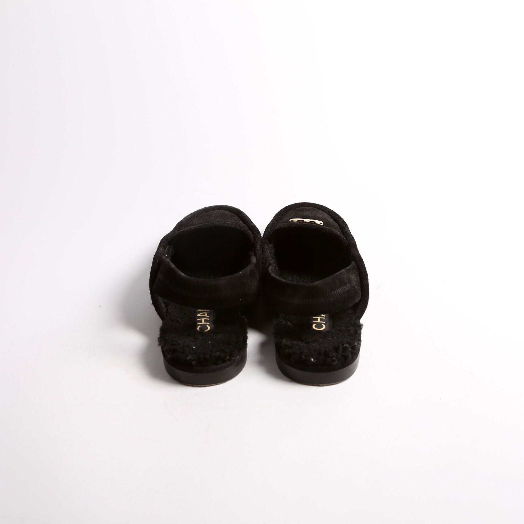 CC Slingback Loafers Size 36.5 Black