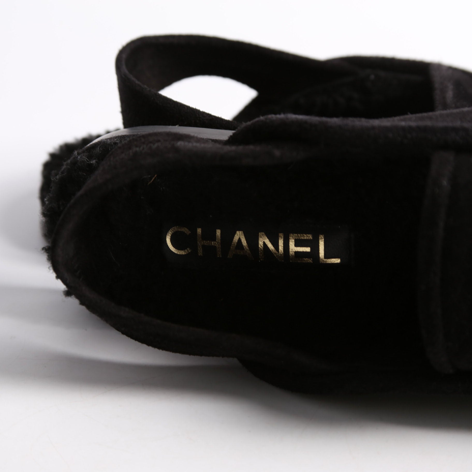 CC Slingback Loafers Size 36.5 Black