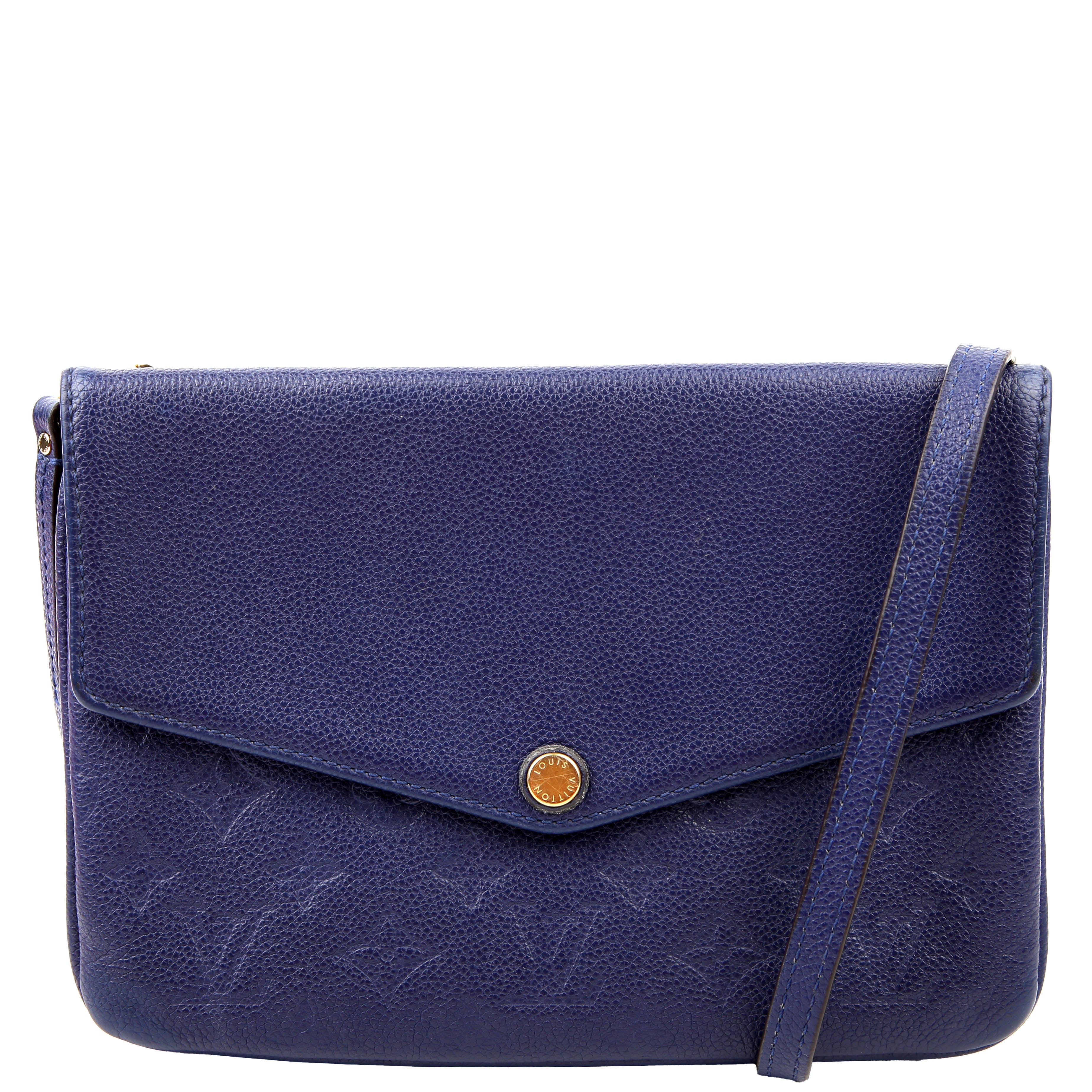 Twice Bag Empreinte Blue