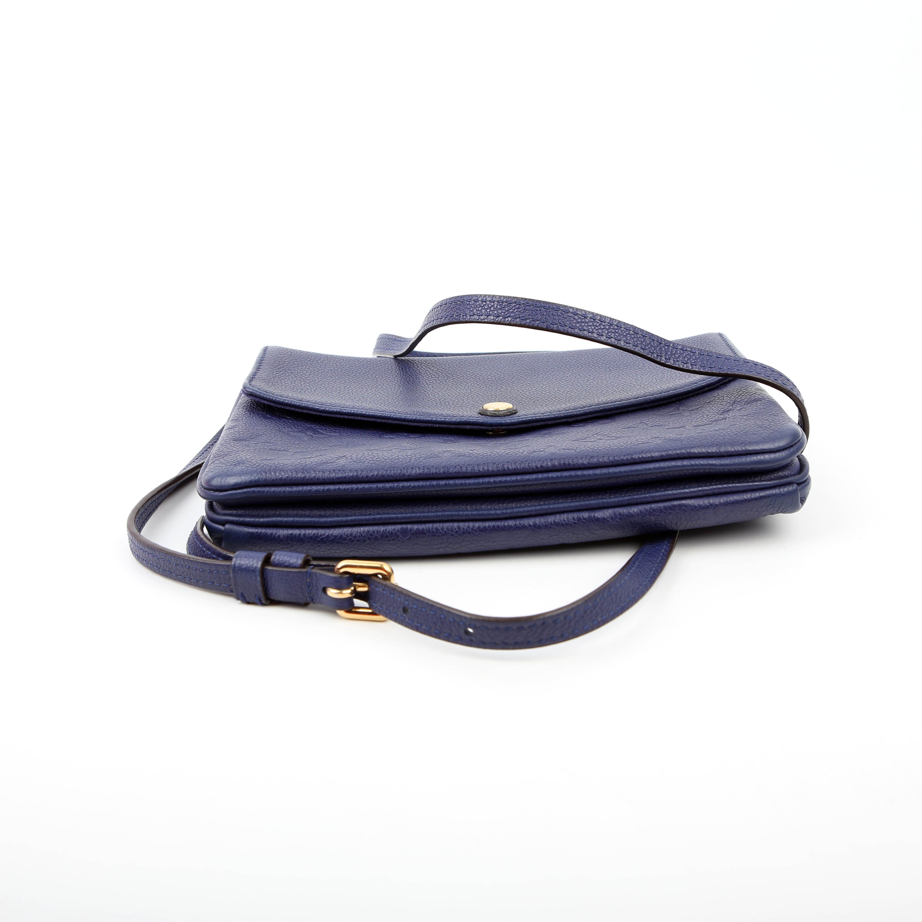 Twice Bag Empreinte Blue