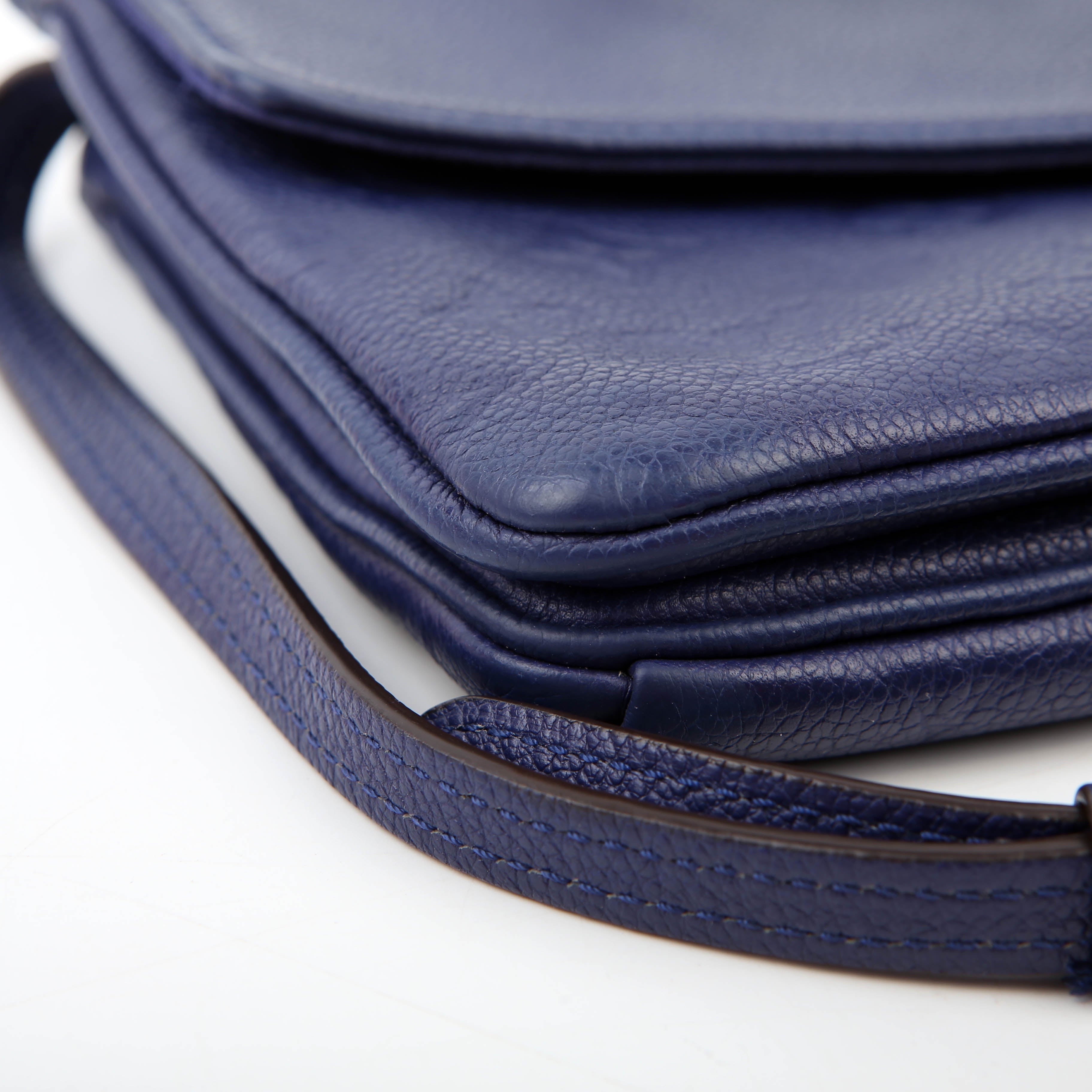 Twice Bag Empreinte Blue
