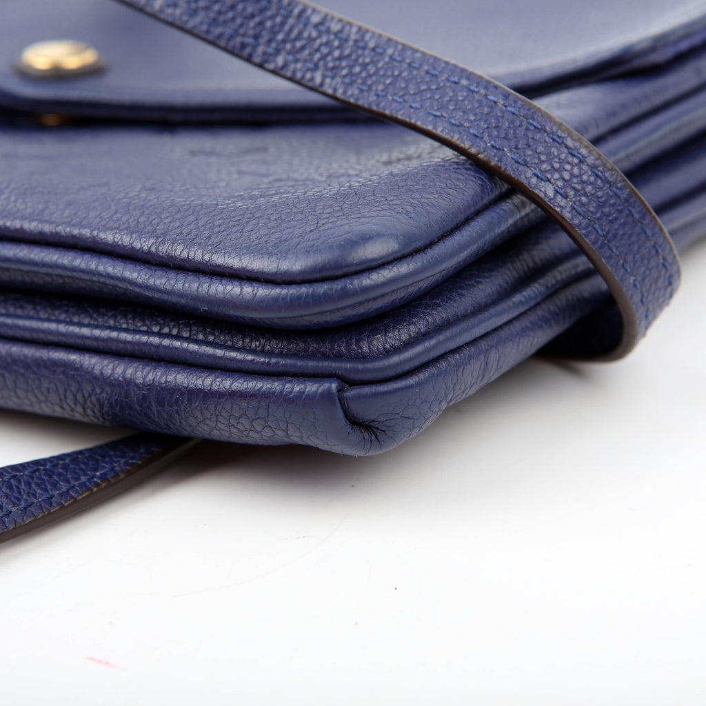 Twice Bag Empreinte Blue