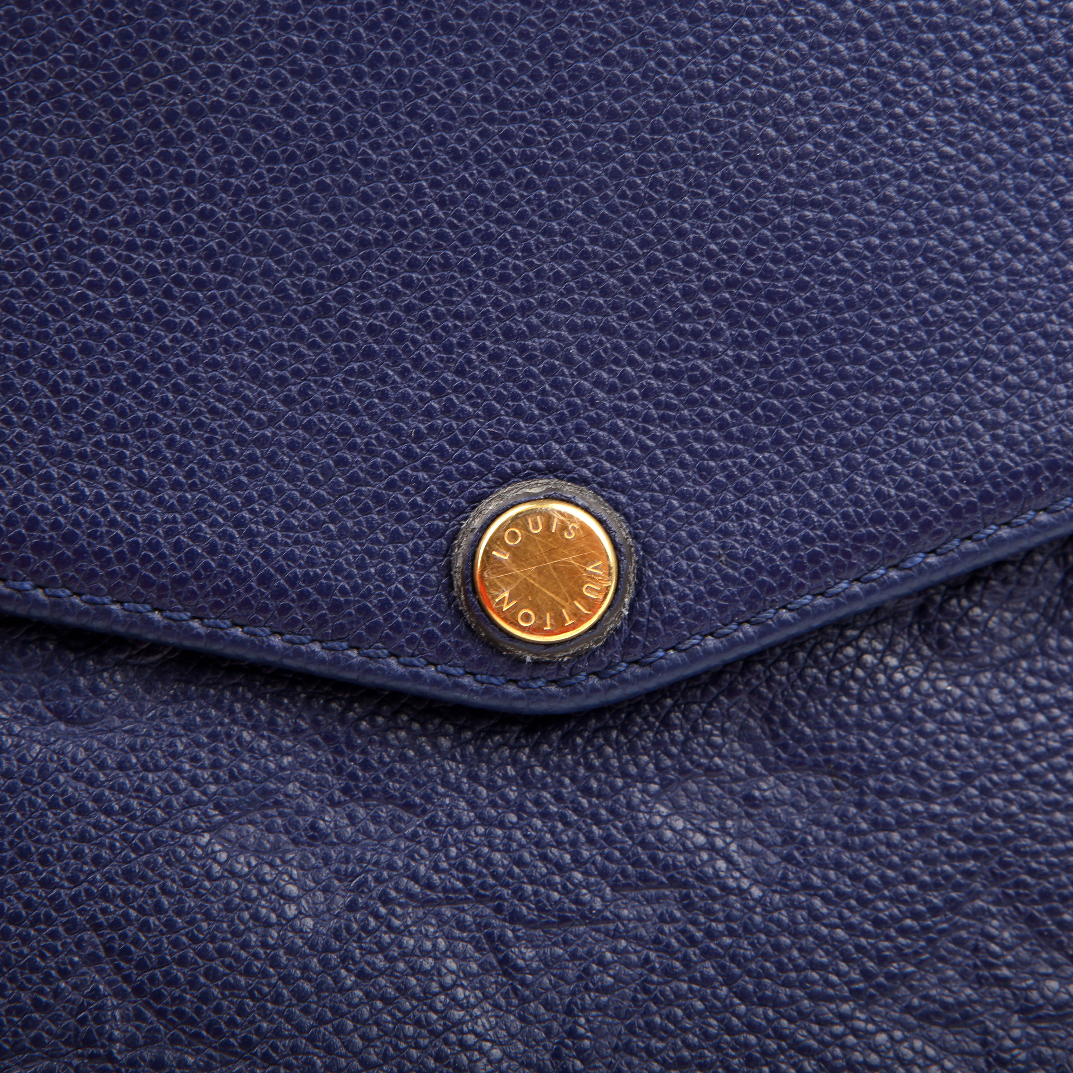 Twice Bag Empreinte Blue