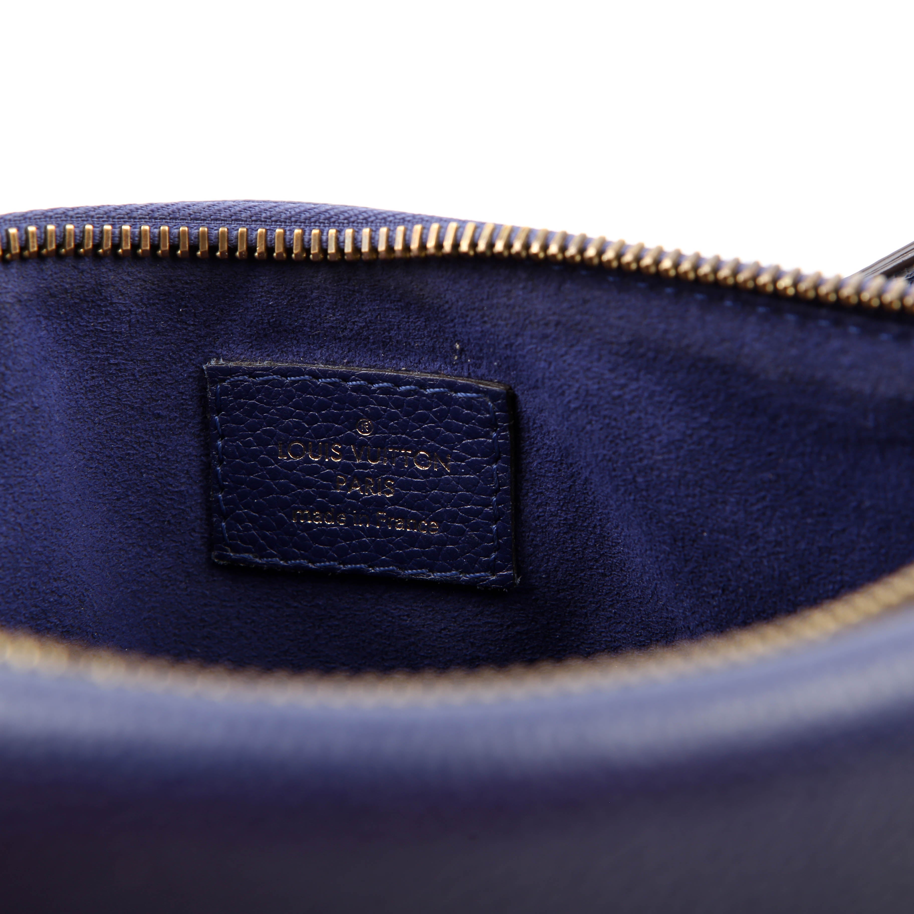 Twice Bag Empreinte Blue