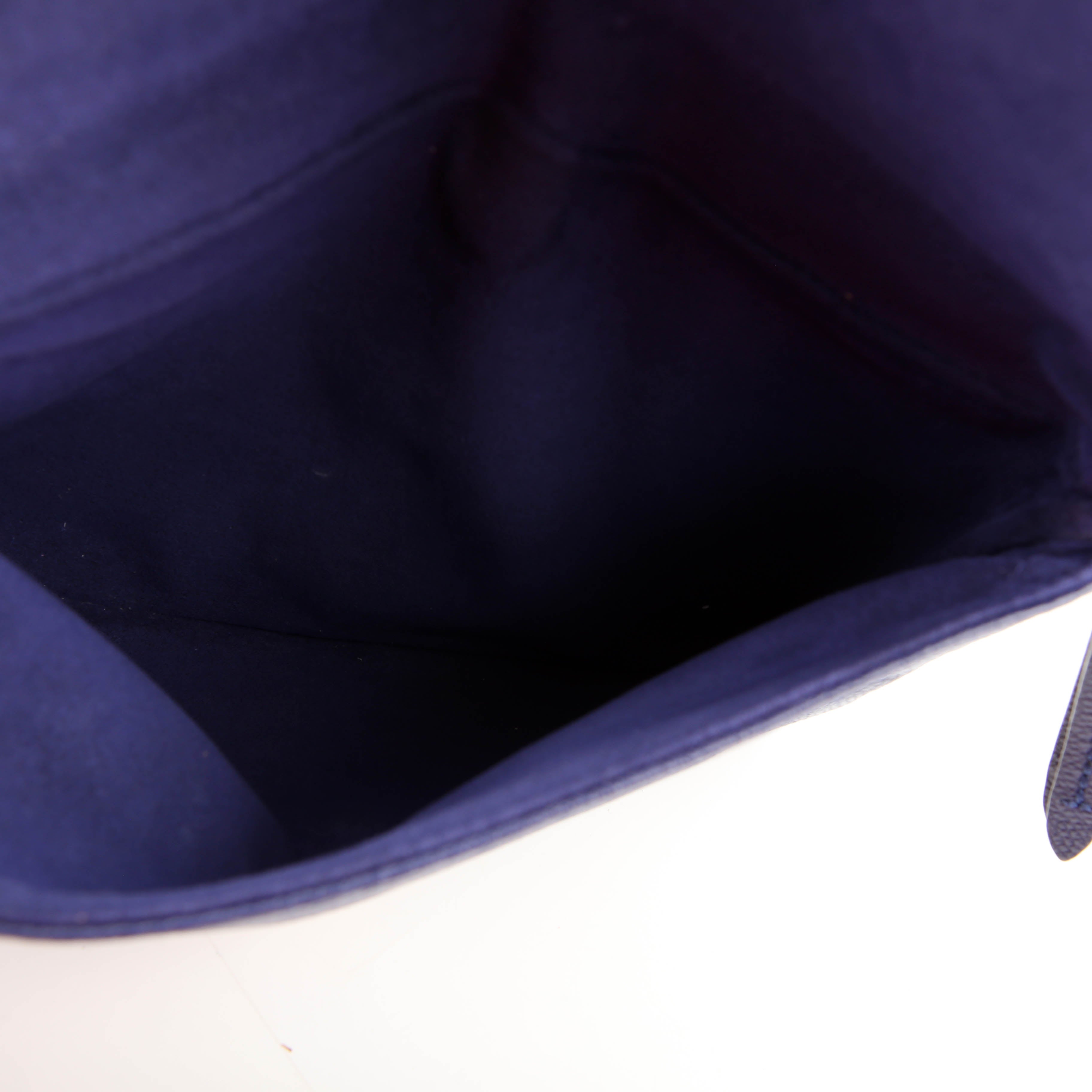 Twice Bag Empreinte Blue