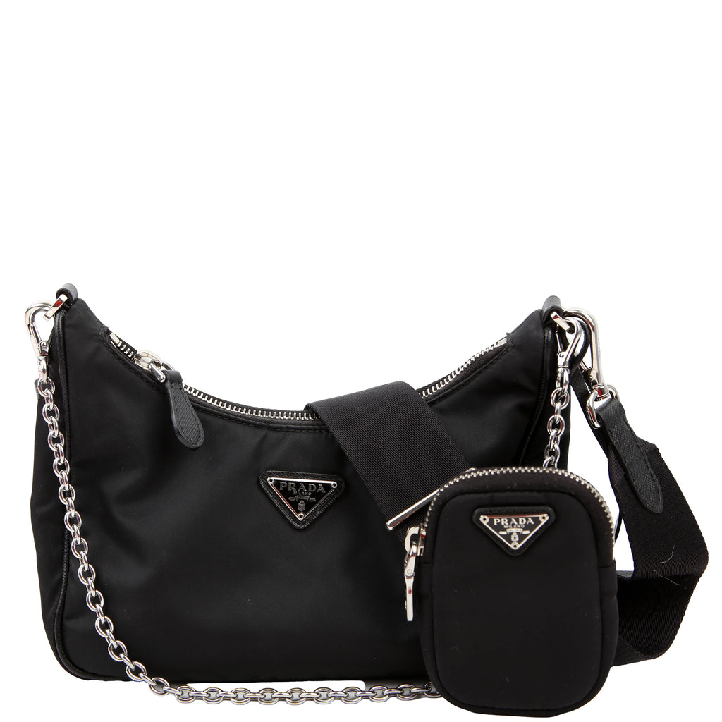 Nylon Re-Edition 2005 Shoulder Bag Black