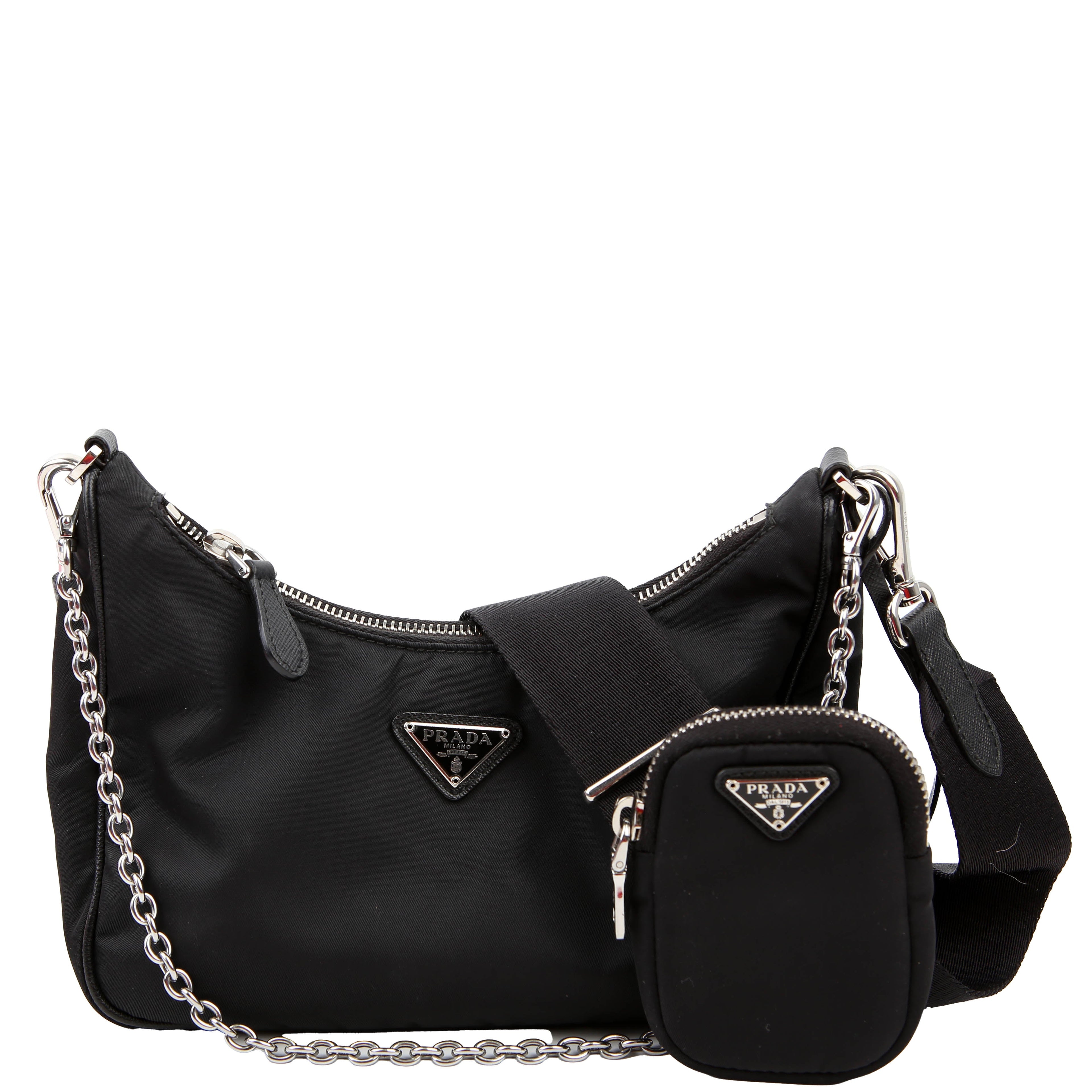 Nylon Re-Edition 2005 Shoulder Bag Black