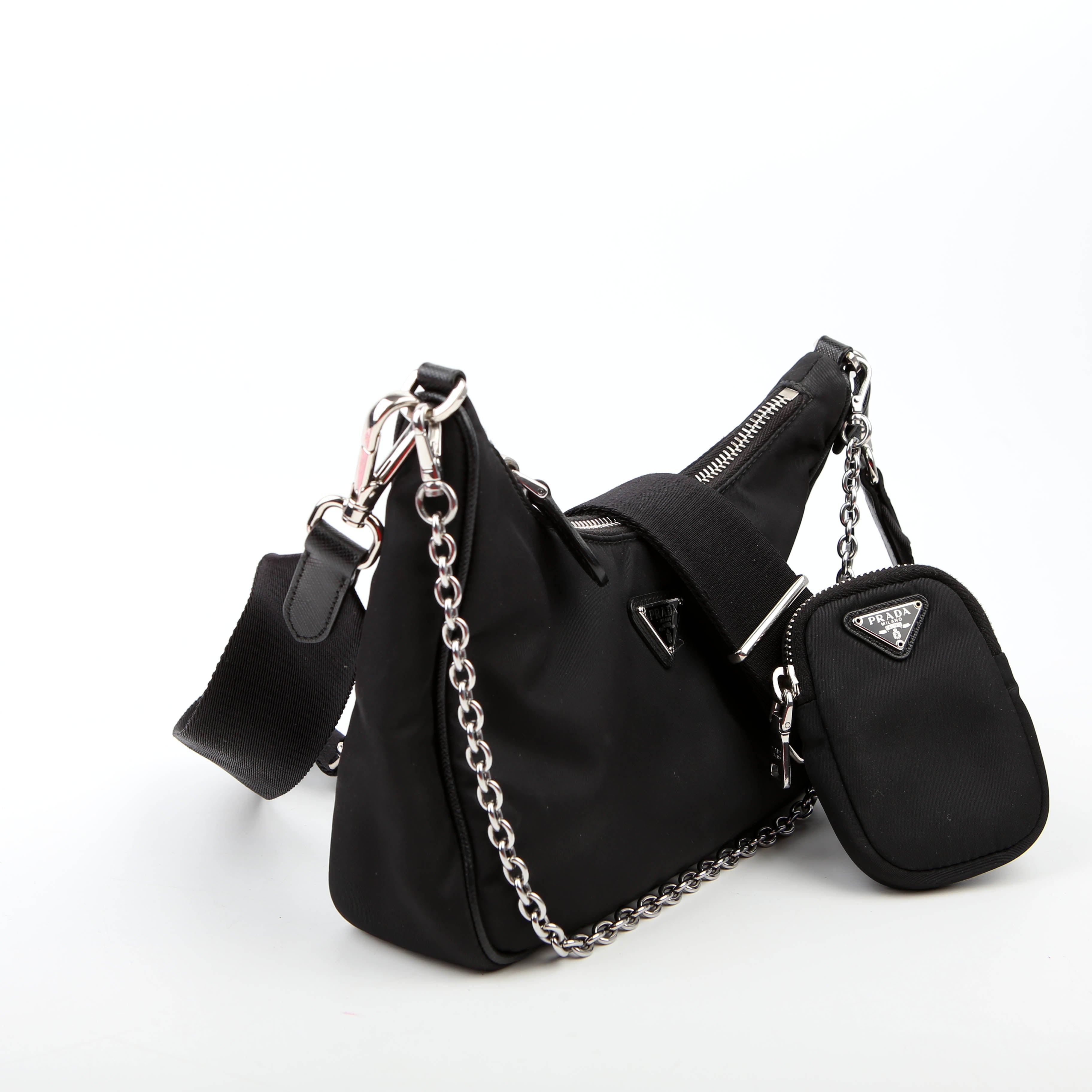 Nylon Re-Edition 2005 Shoulder Bag Black