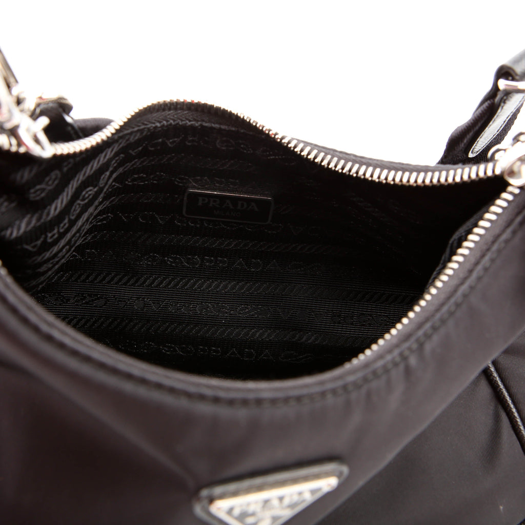 Nylon Re-Edition 2005 Shoulder Bag Black