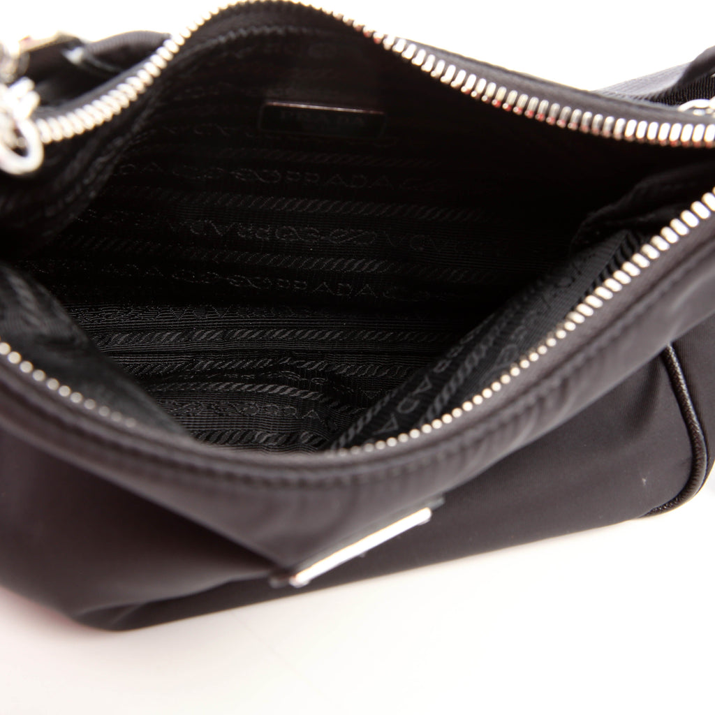 Nylon Re-Edition 2005 Shoulder Bag Black