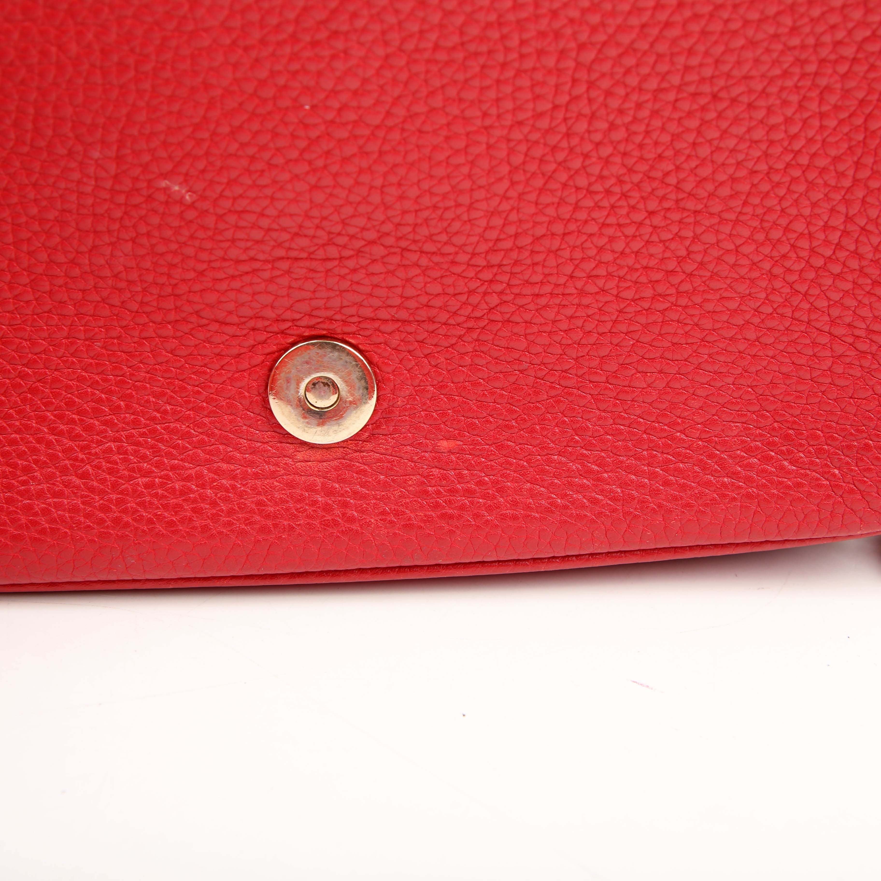 Gucci 336752 Soho Chain Crossbody Medium Red
