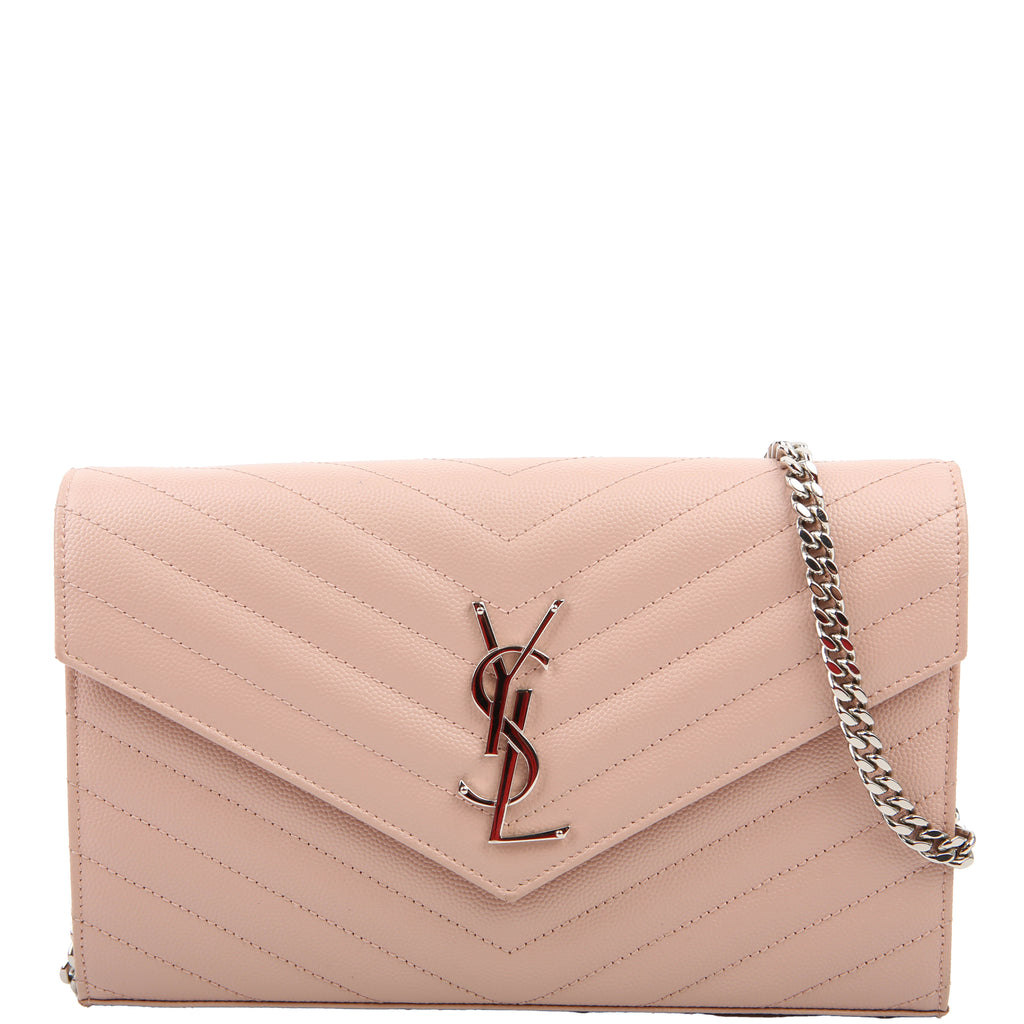Envelope Chain Wallet 393953 Pink