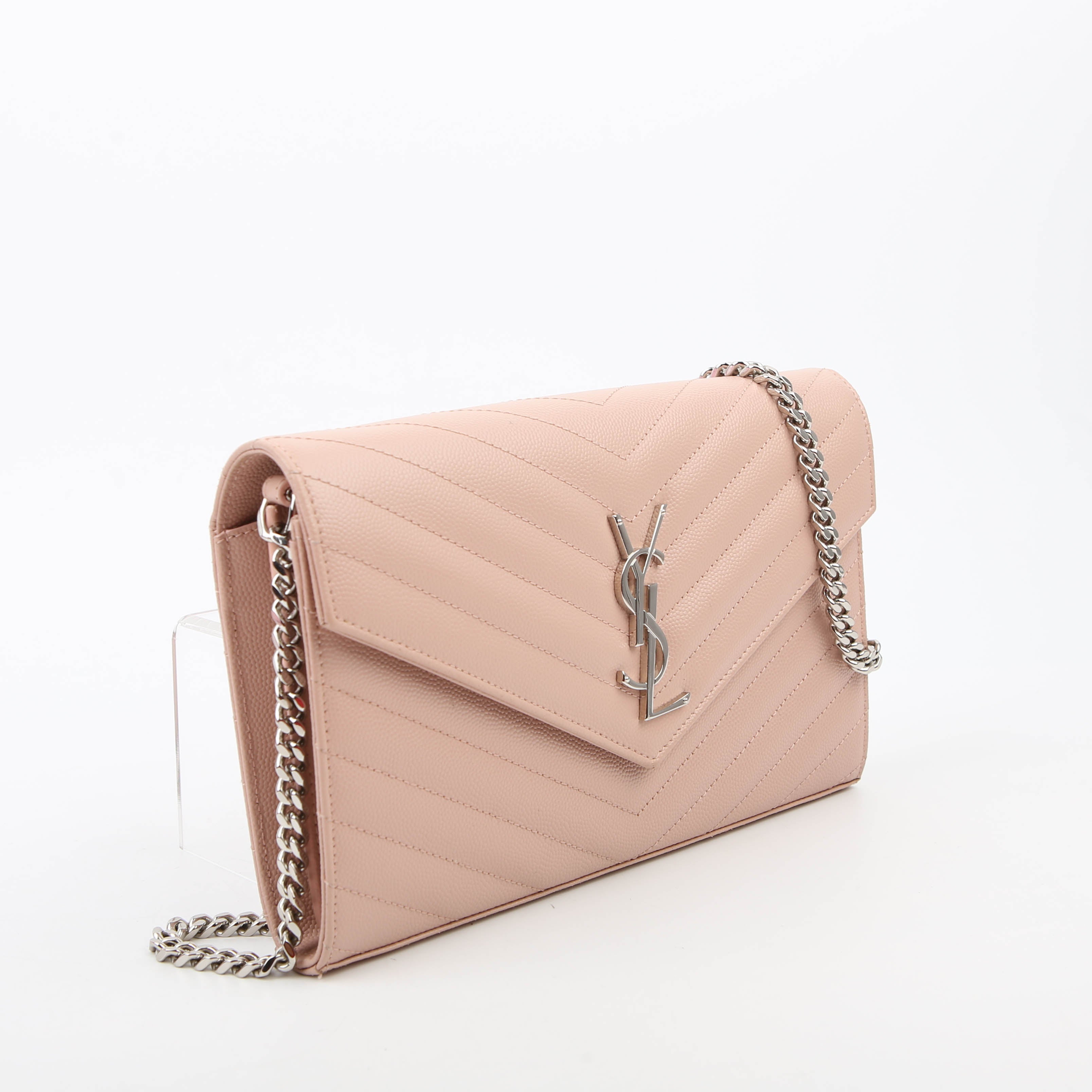 Envelope Chain Wallet 393953 Pink