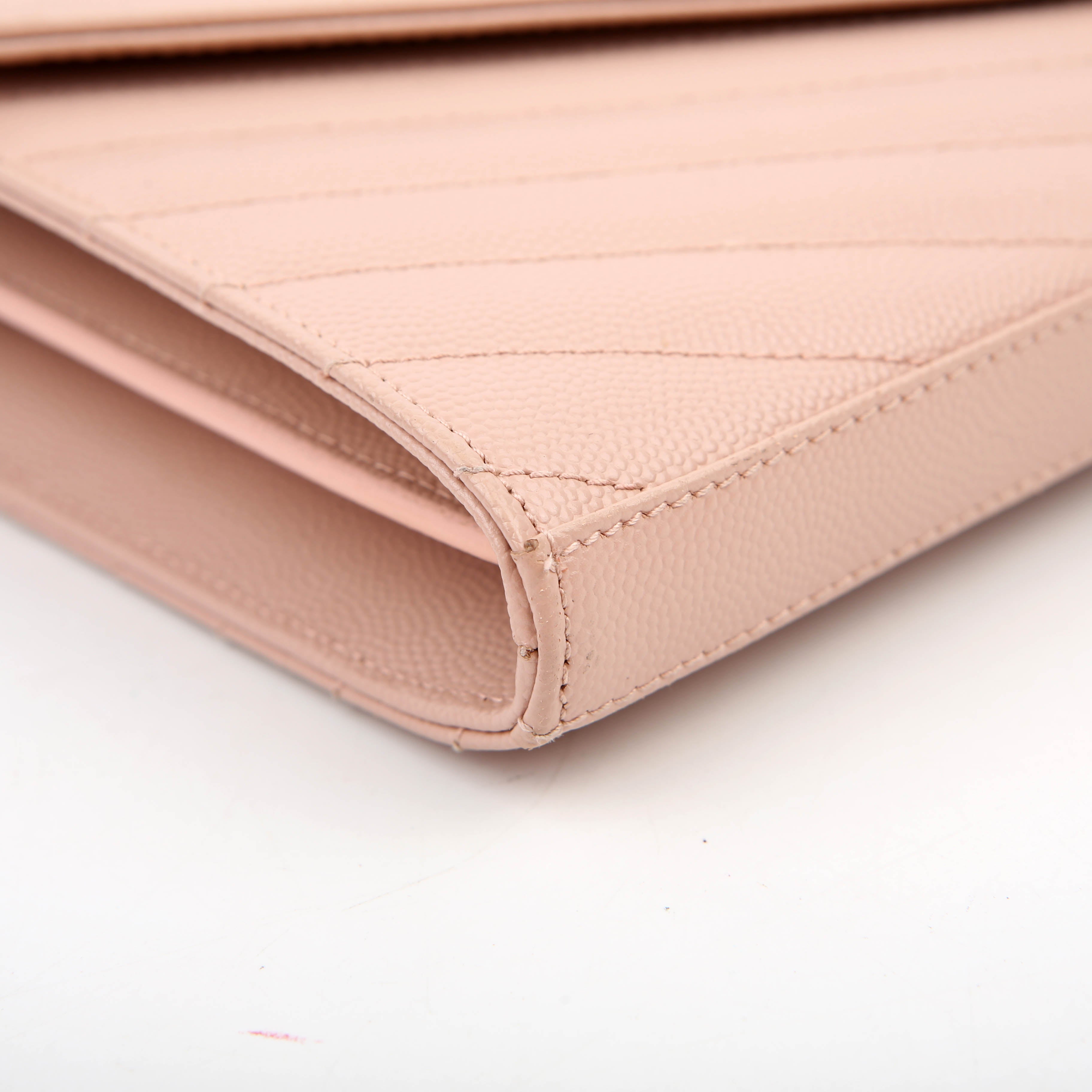 Envelope Chain Wallet 393953 Pink