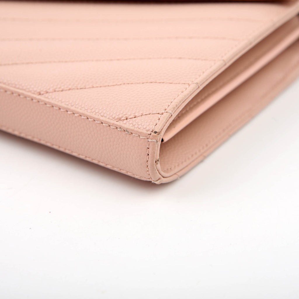 Envelope Chain Wallet 393953 Pink