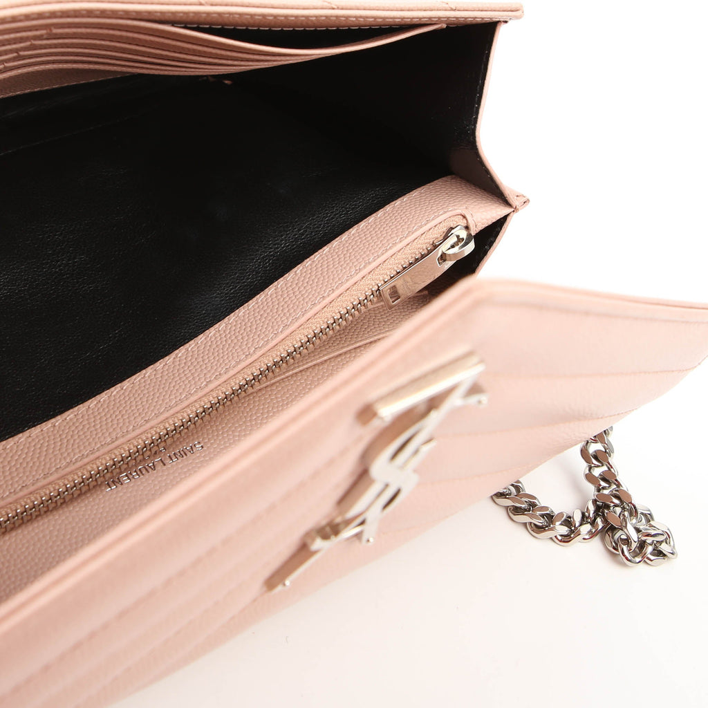 Envelope Chain Wallet 393953 Pink