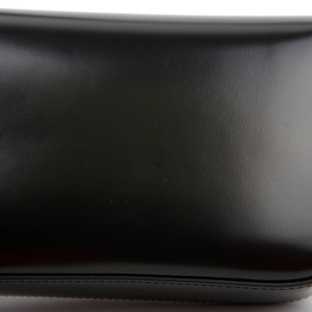 Claude Shoulder Bag Calfskin Black