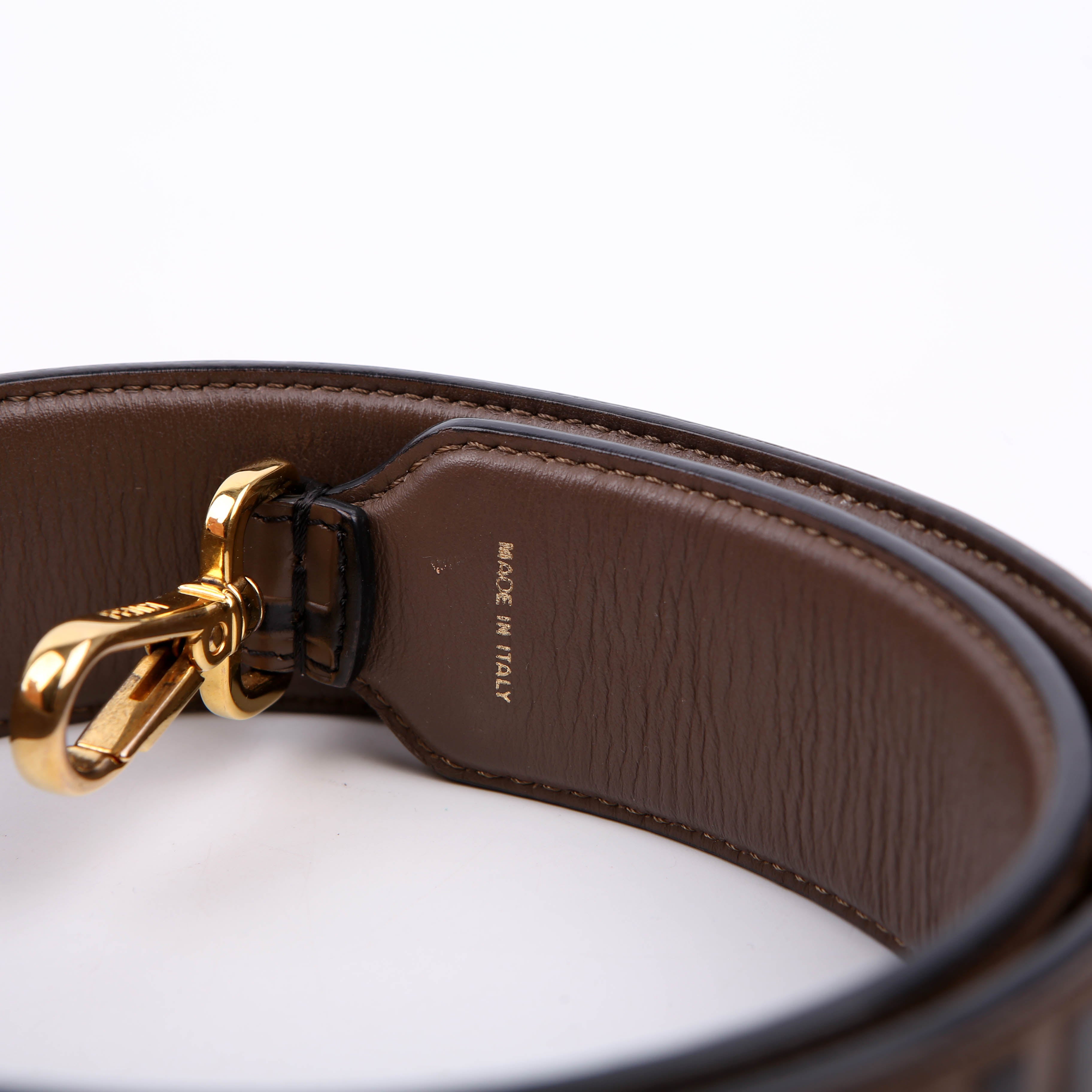 Fendi 8AV077 Strap You FF Leather