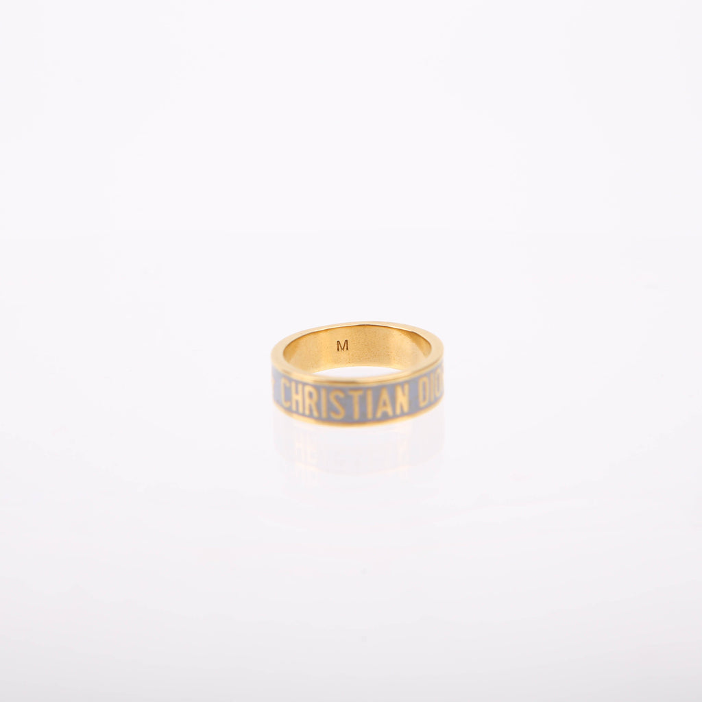 Dior Dior Code Ring Set with Crystals Size Medium