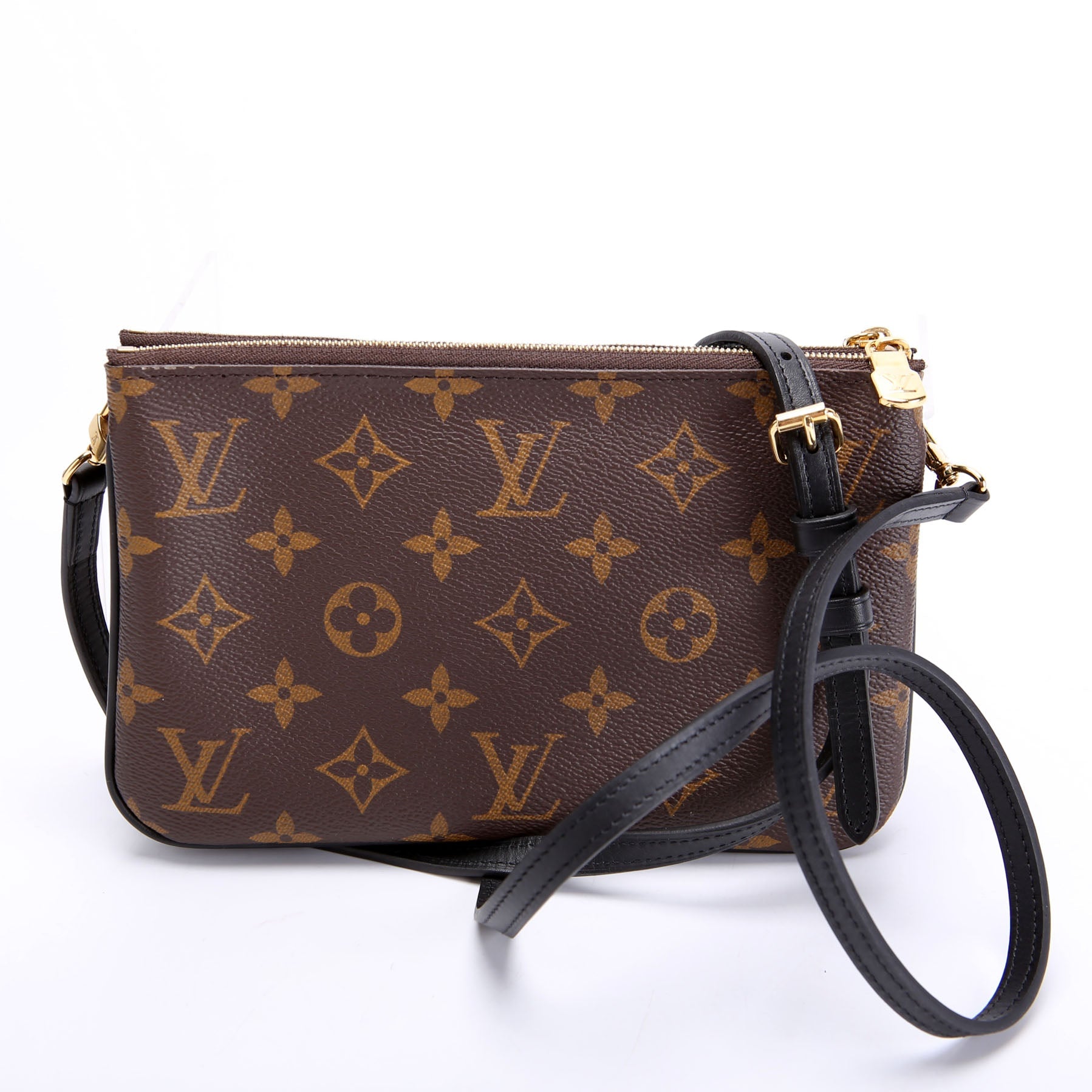 Double Zip Pochette Giant Reverse Monogram