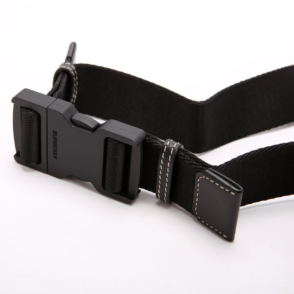 Cason Mini E-Canvas Check Belt Bag