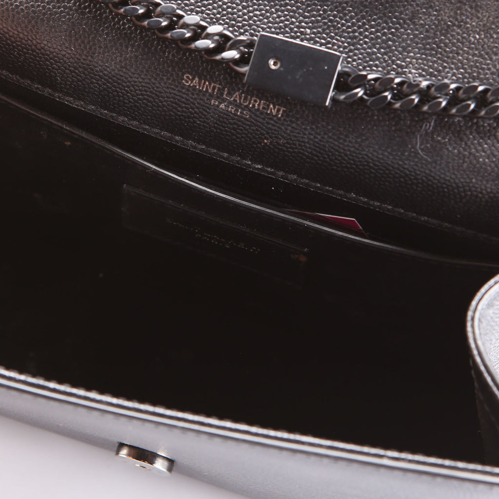 SAINT LAURENT Kate Satchel Grain Small 469390