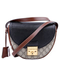 644524 Padlock GG Supreme Small Messenger Brown/Black