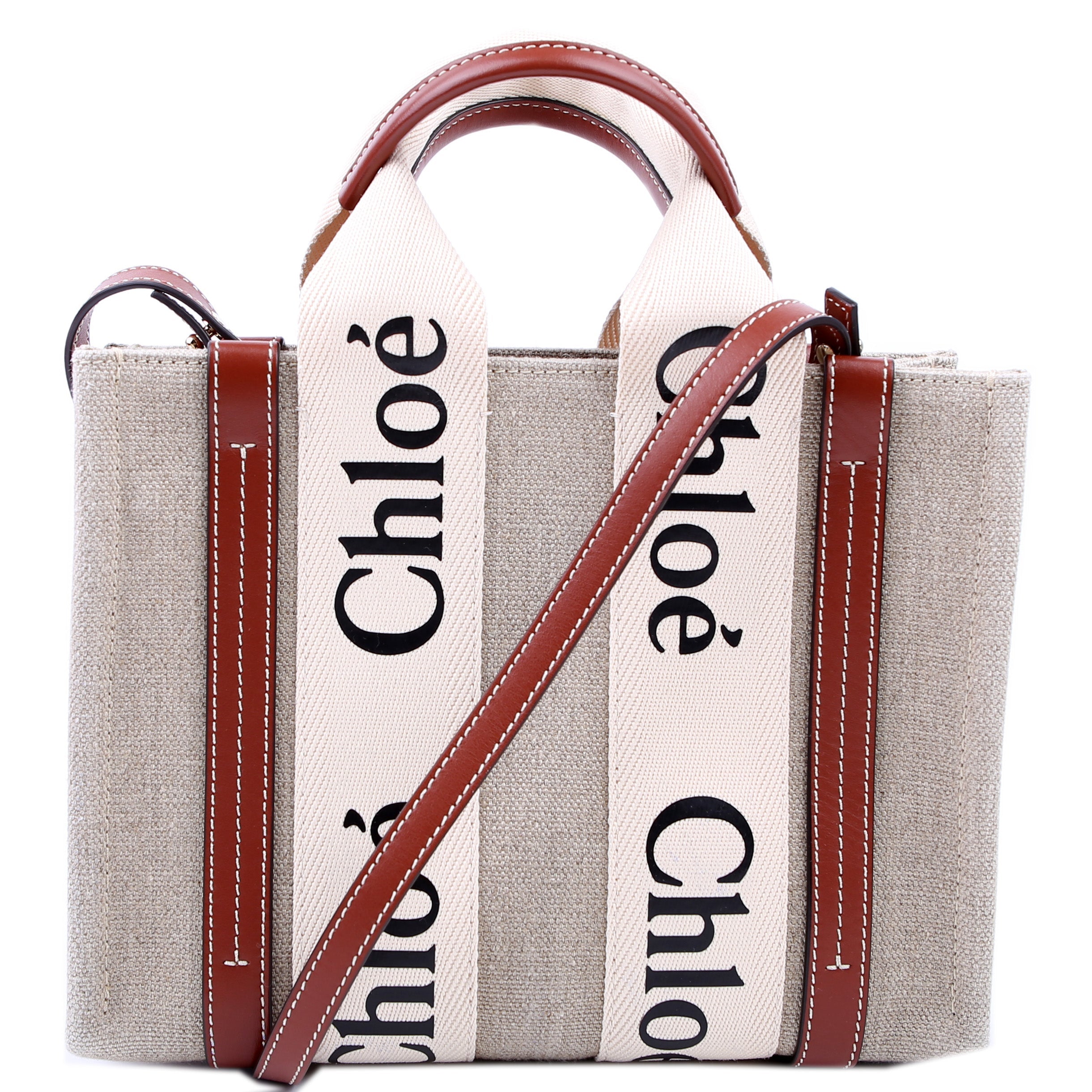 Woody Ribbon Tote Small