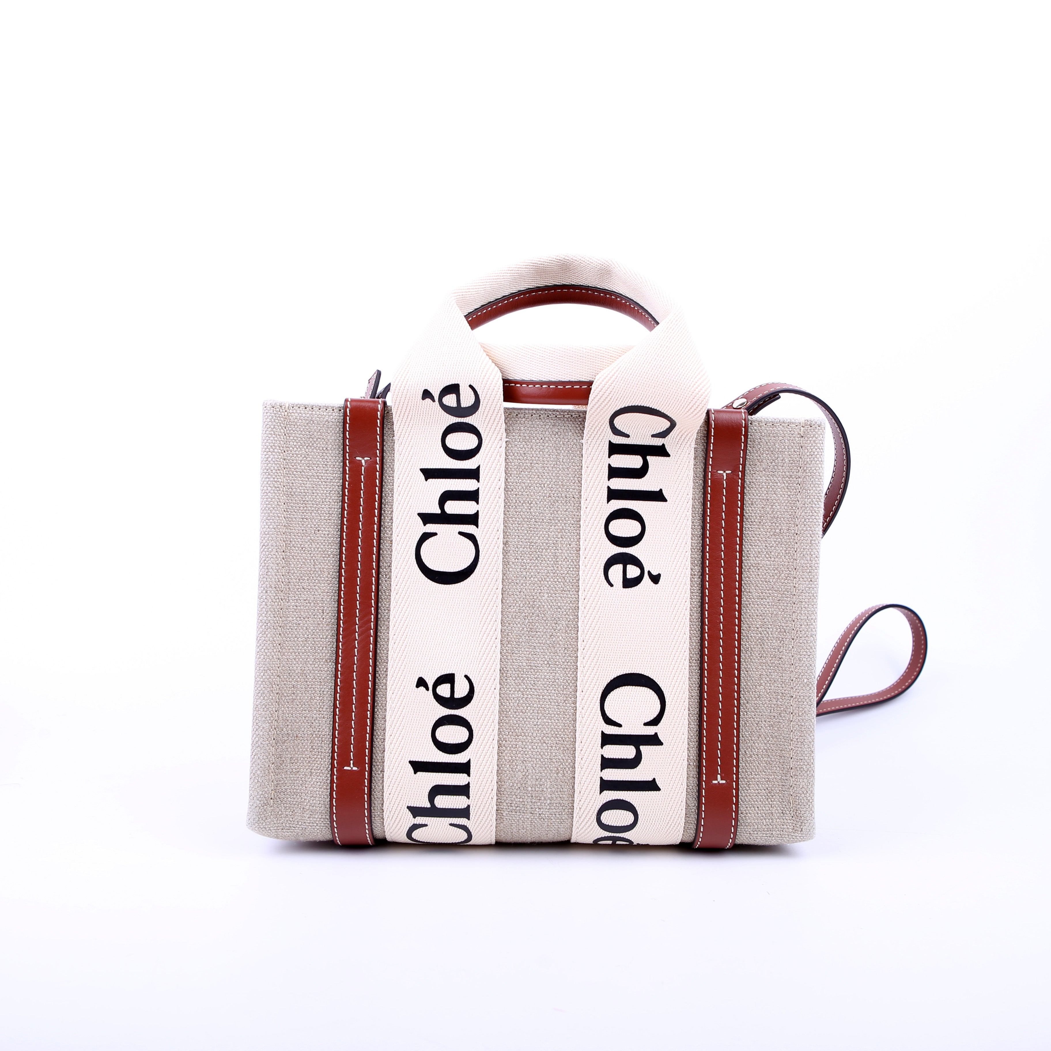 Woody Ribbon Tote Small