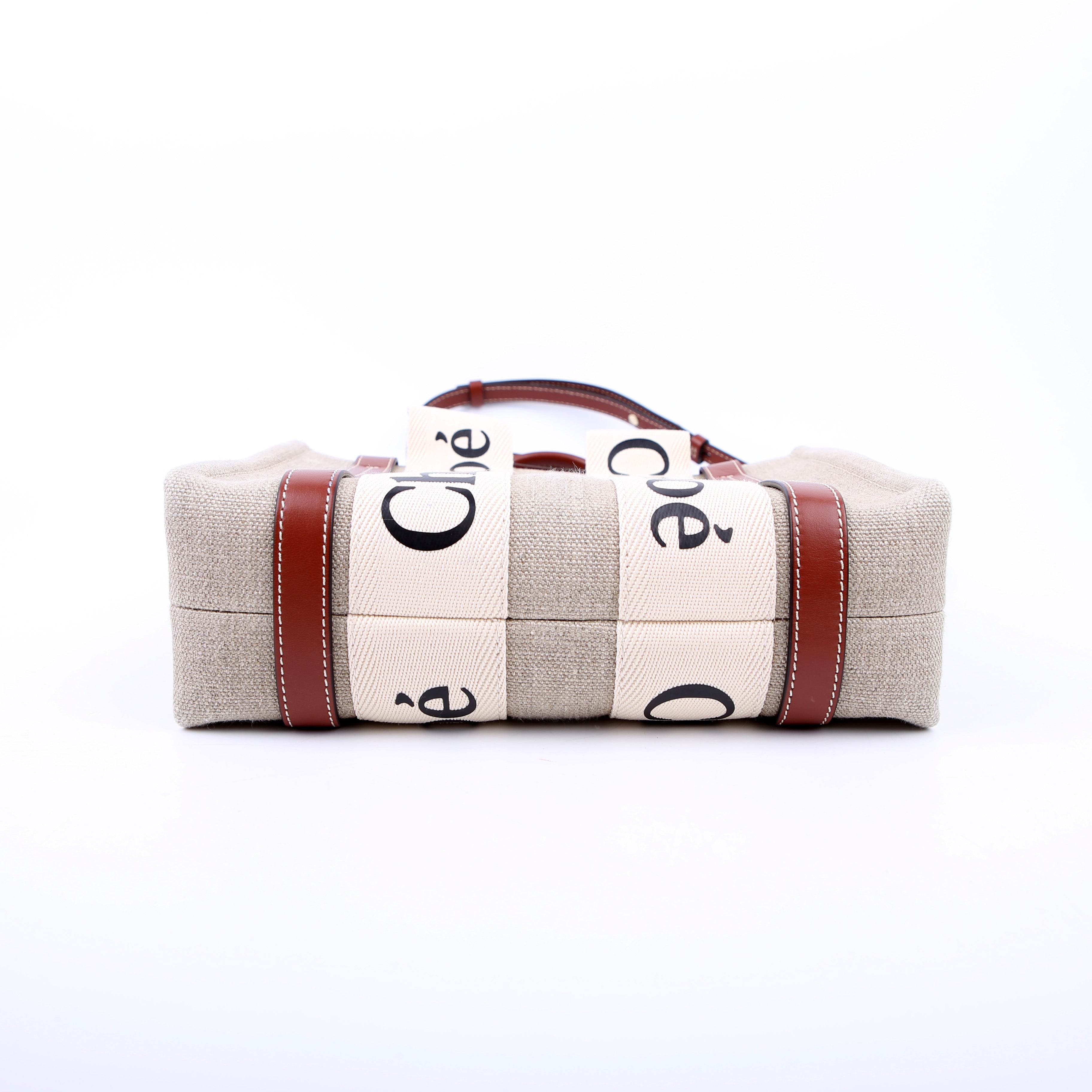 Woody Ribbon Tote Small