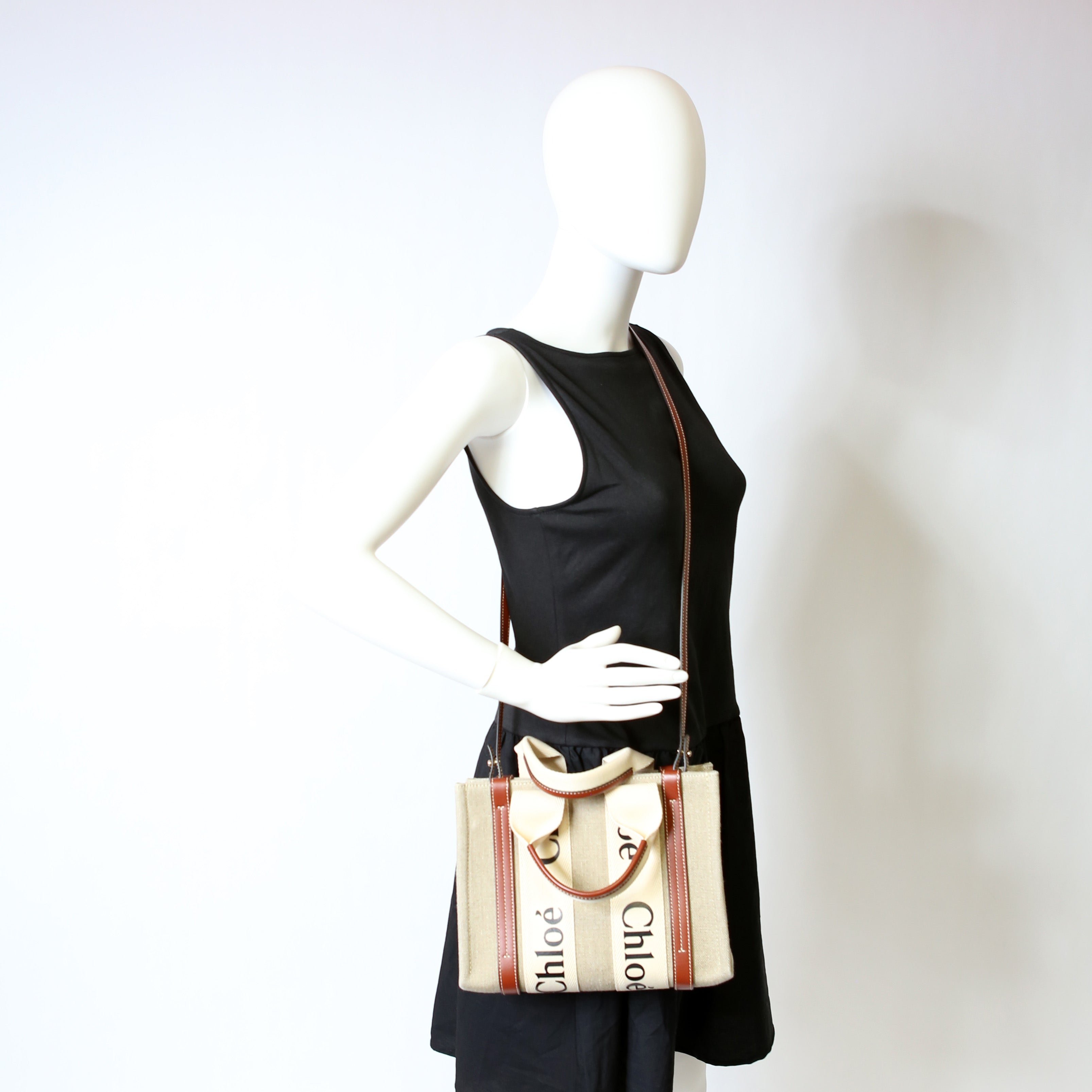 Woody Ribbon Tote Small