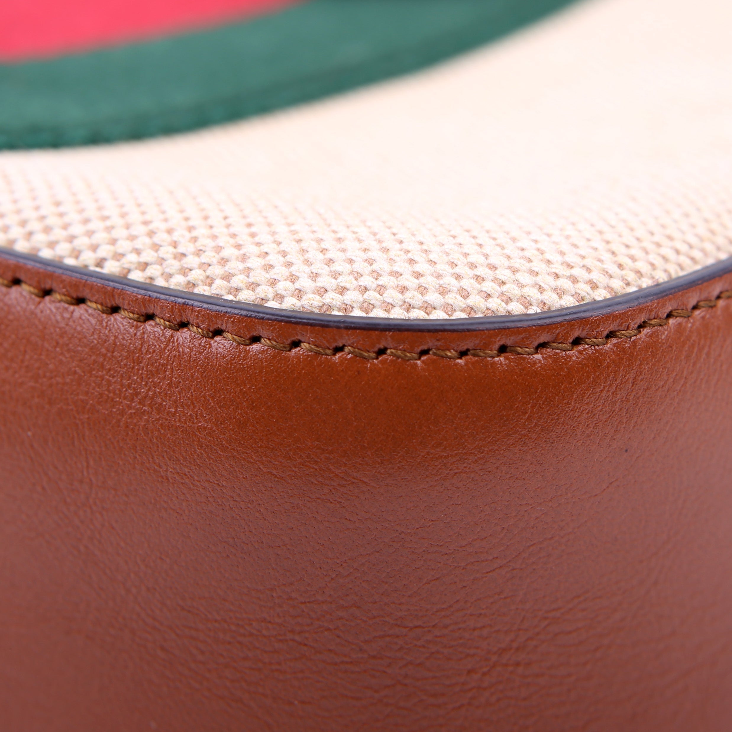 575073 Vintage Web Camera Bag Brown