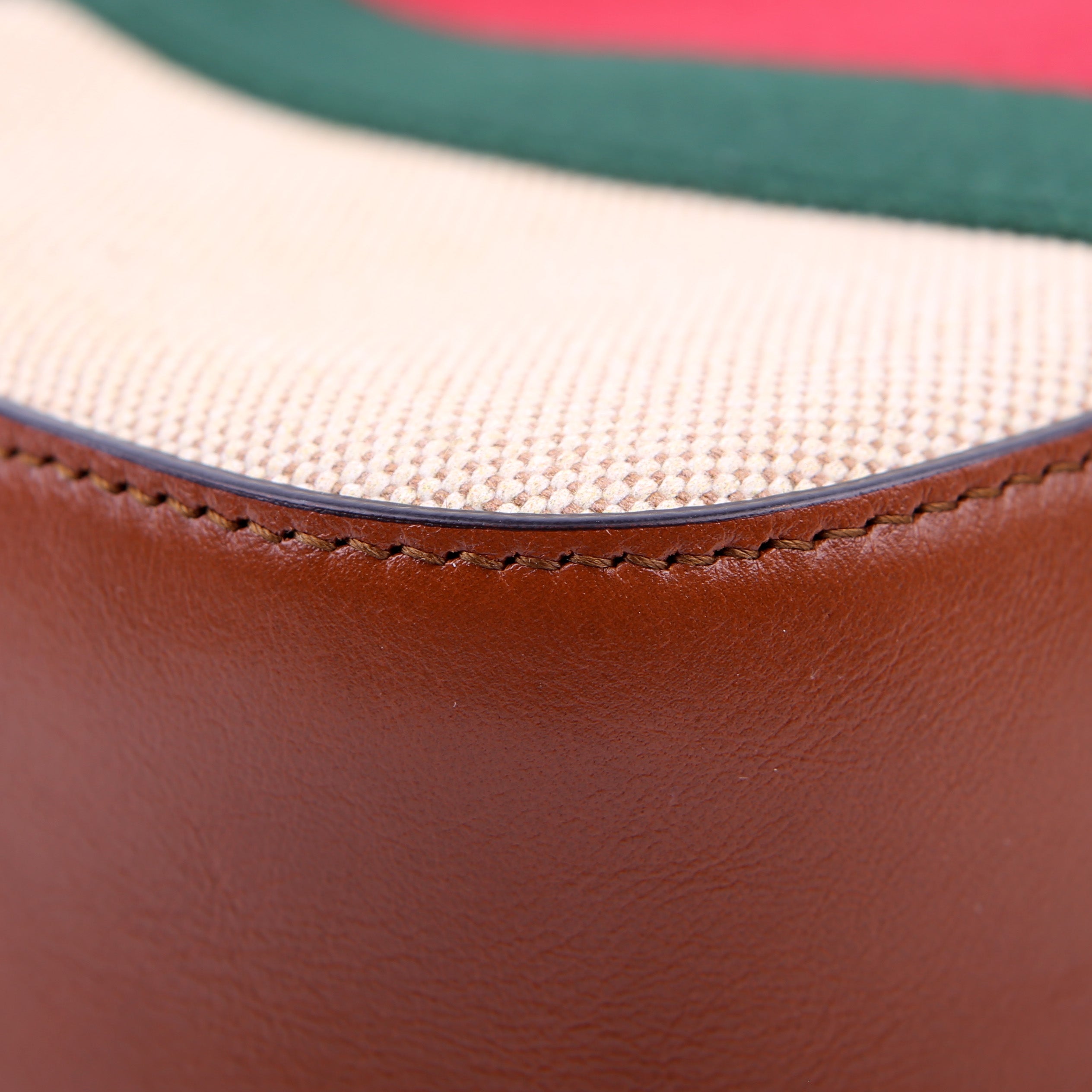 575073 Vintage Web Camera Bag Brown