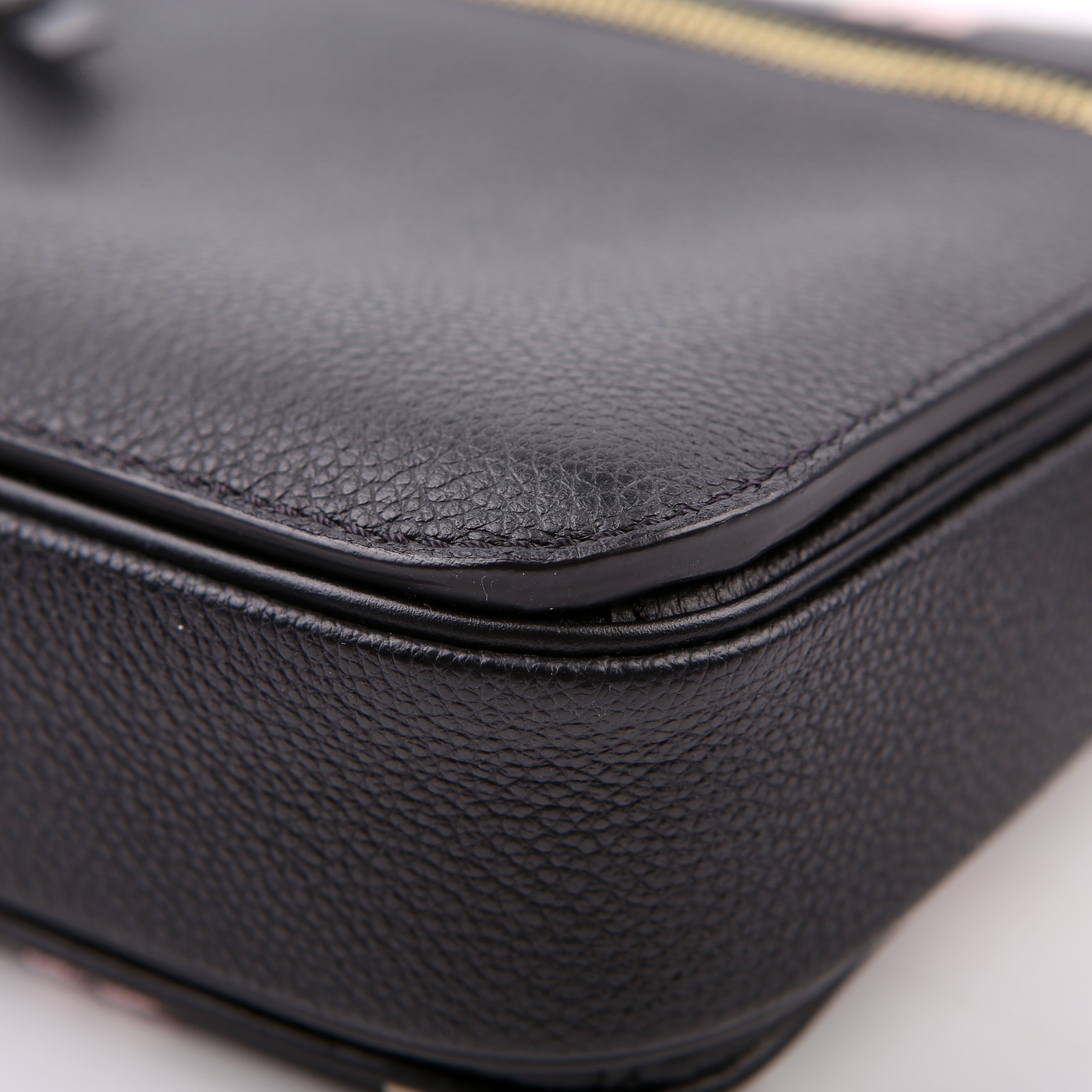 Pochette Metis Empreinte Giant Broderies Black/Pink