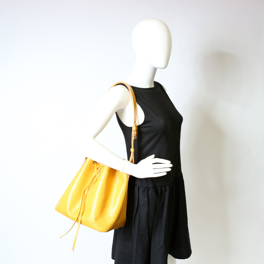 Noe Petite Vintage Epi Yellow