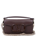 Vlogo Small Loco Calfskin Brown