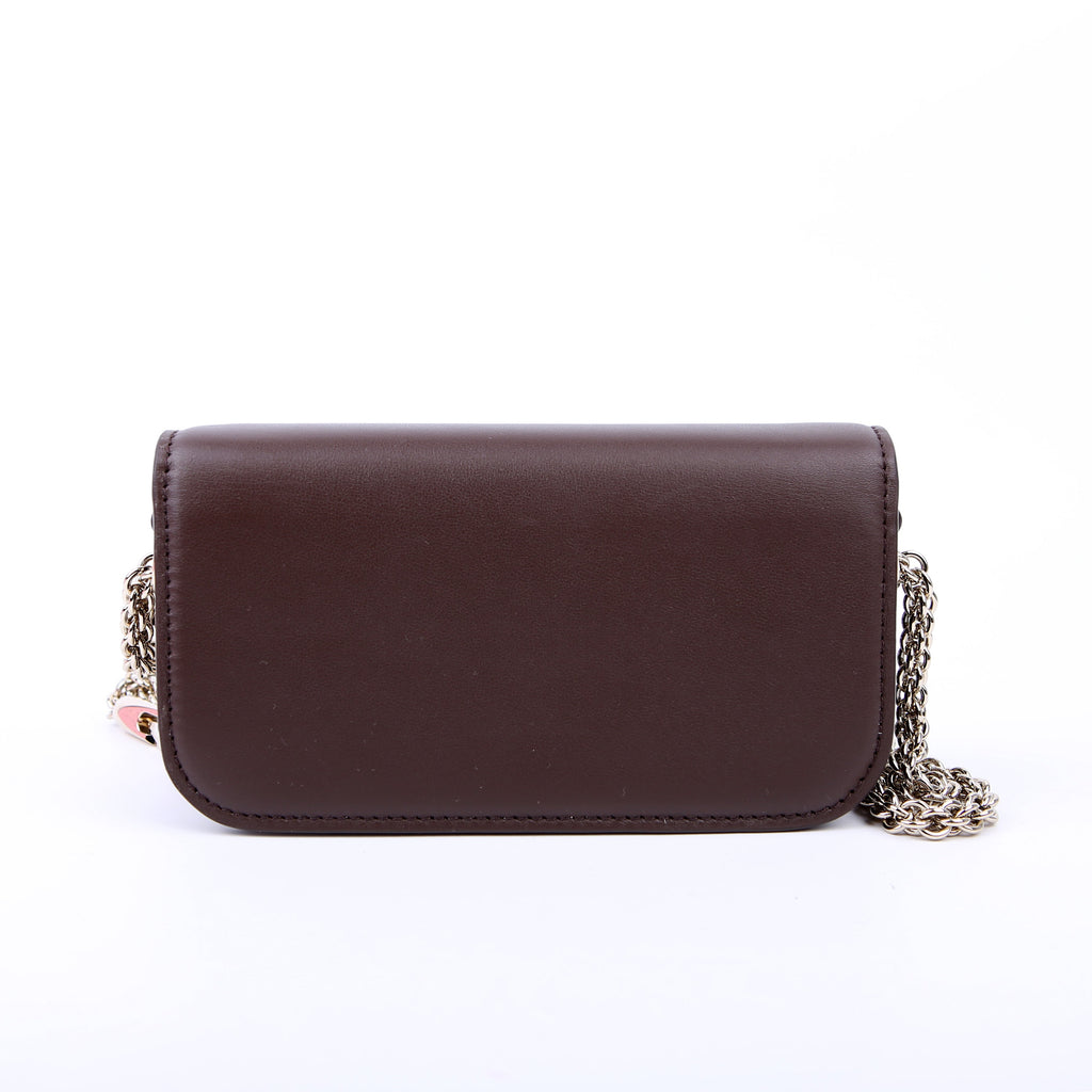 Vlogo Small Loco Calfskin Brown