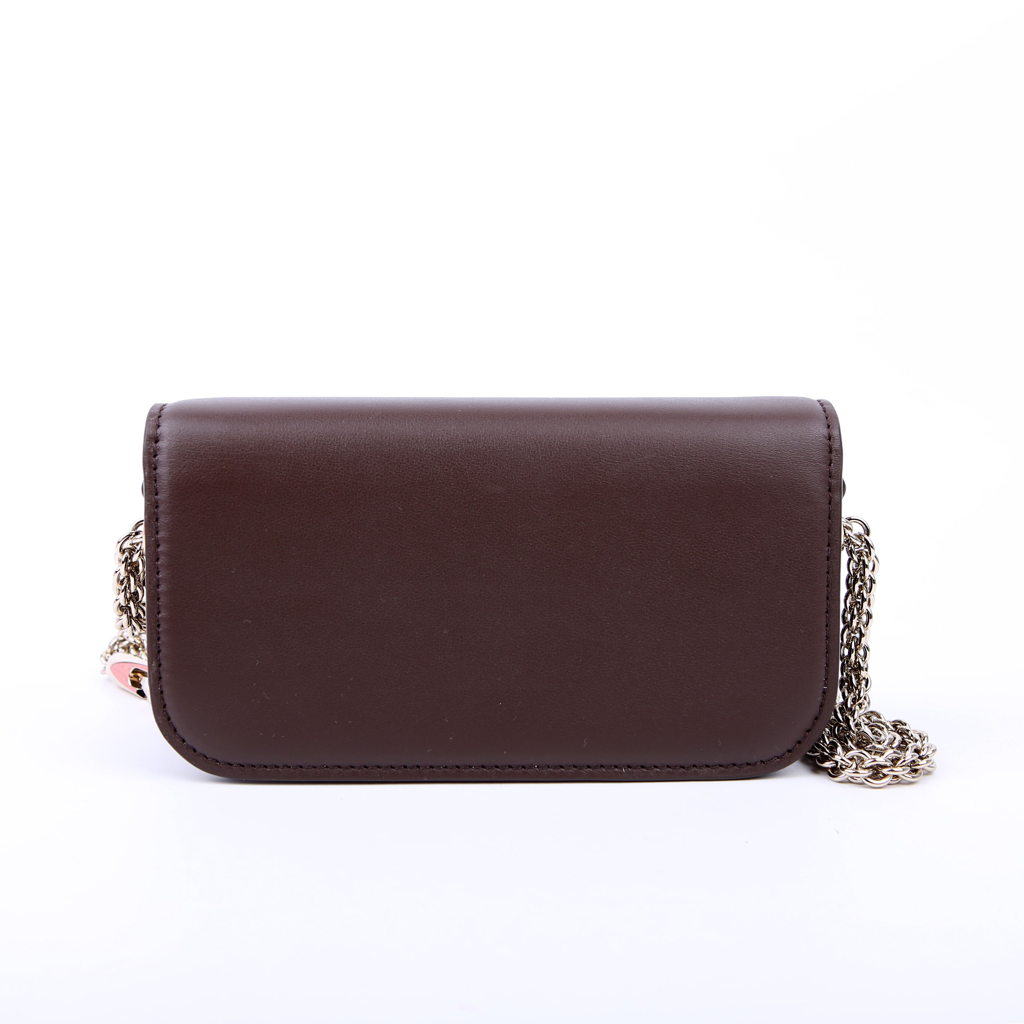 Vlogo Small Loco Calfskin Brown