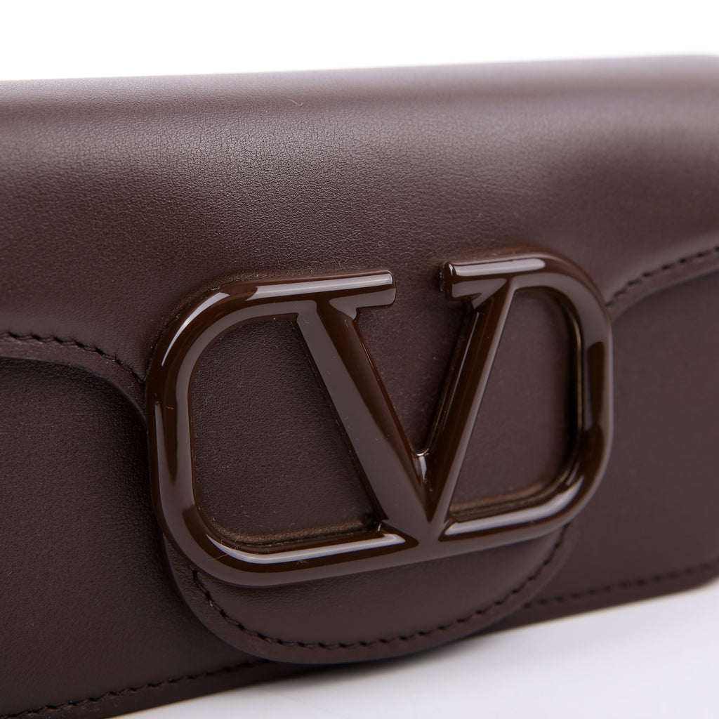 Vlogo Small Loco Calfskin Brown