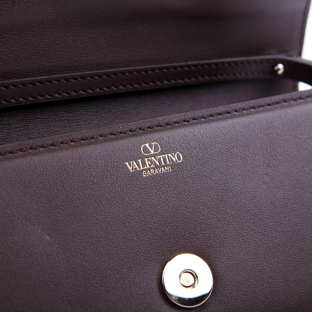 Vlogo Small Loco Calfskin Brown