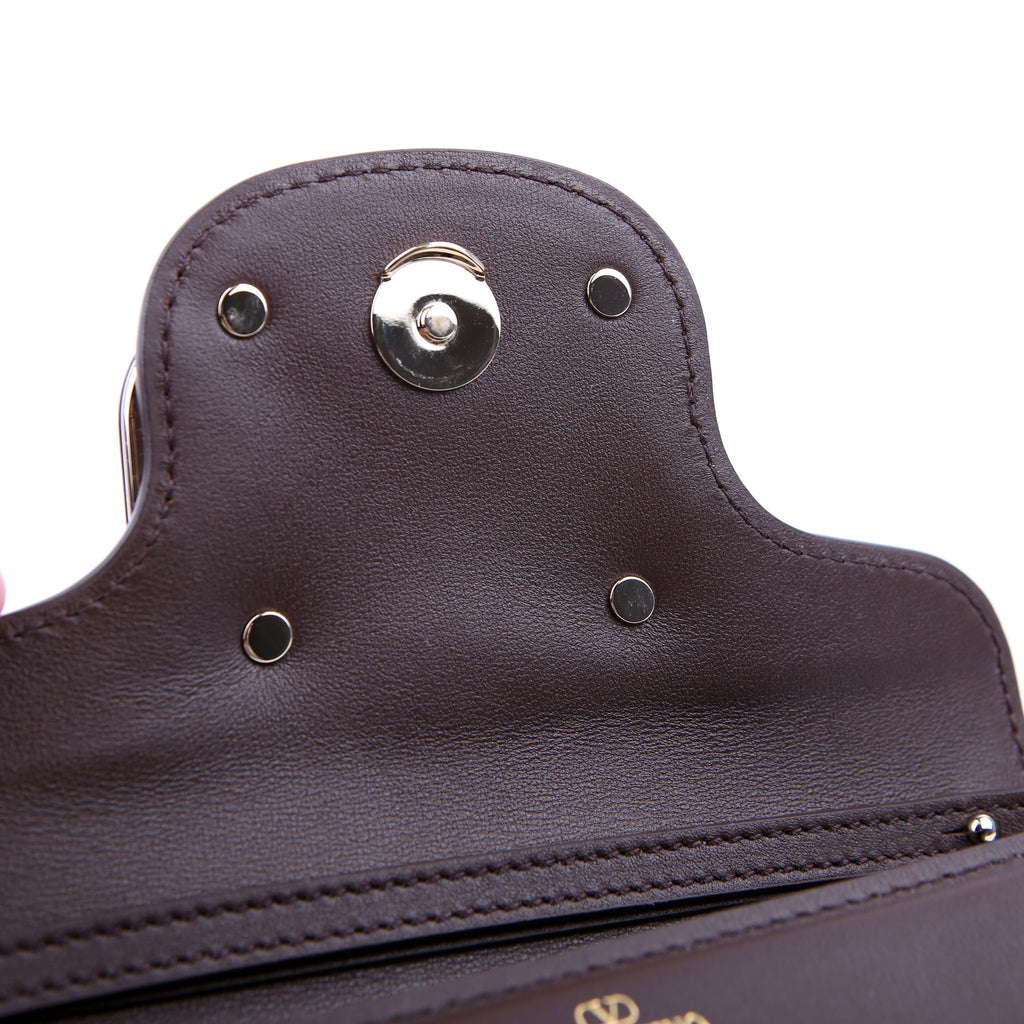 Vlogo Small Loco Calfskin Brown